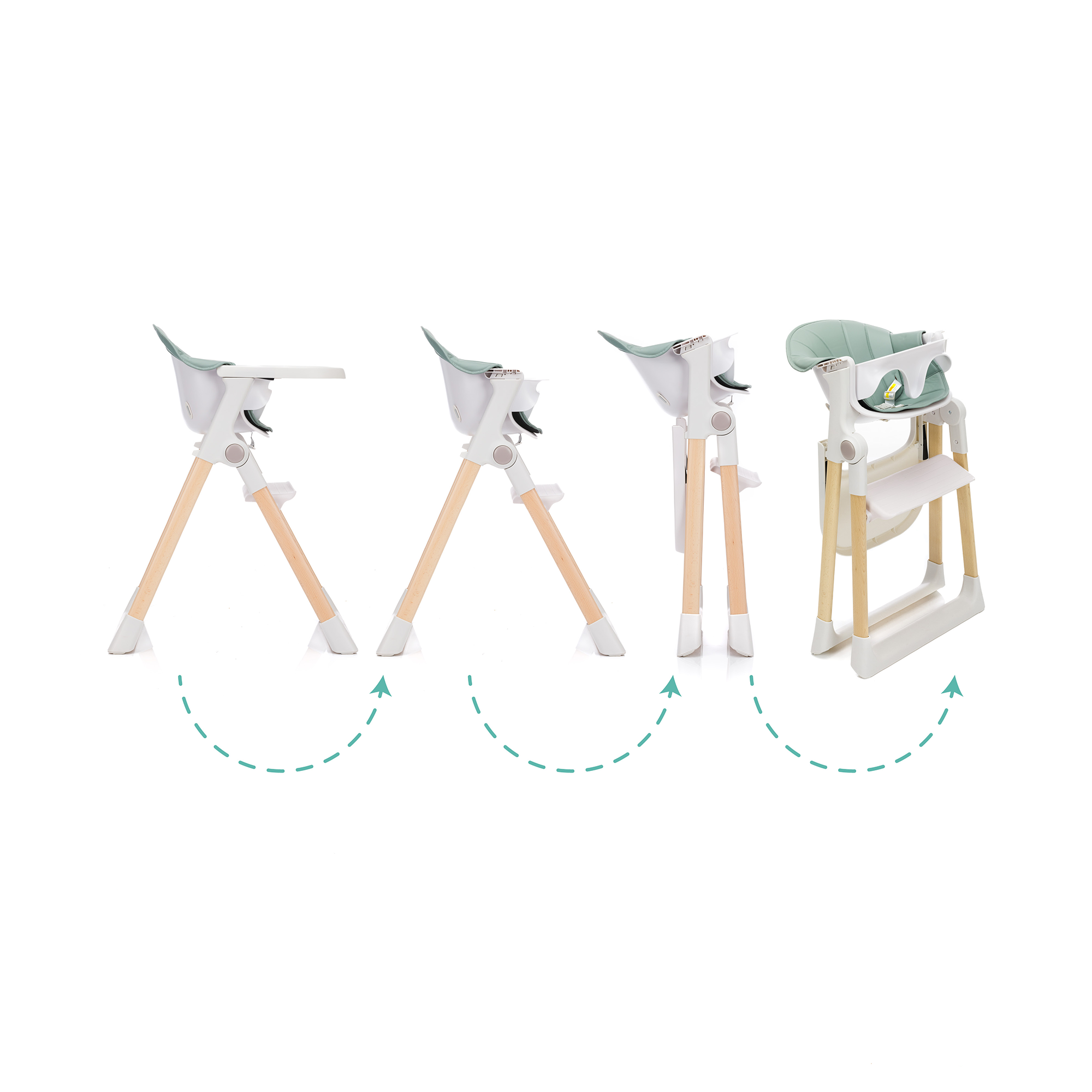 Kombihochstühle, fillikid – Produktansicht