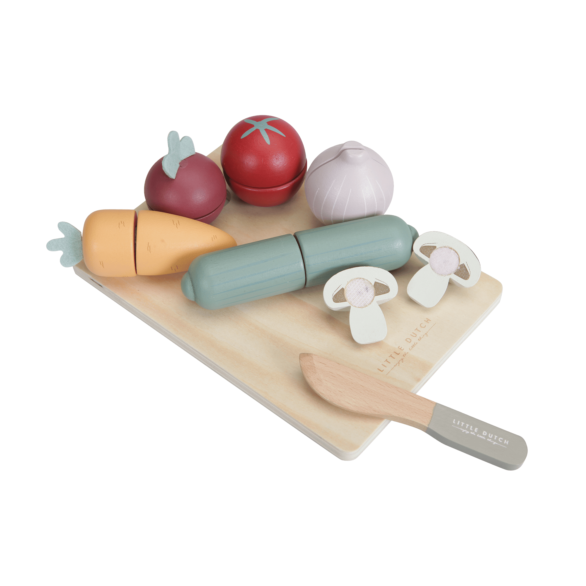 Holzspielzeug, LITTLE DUTCH, Mehrfarbig – Produktansicht
