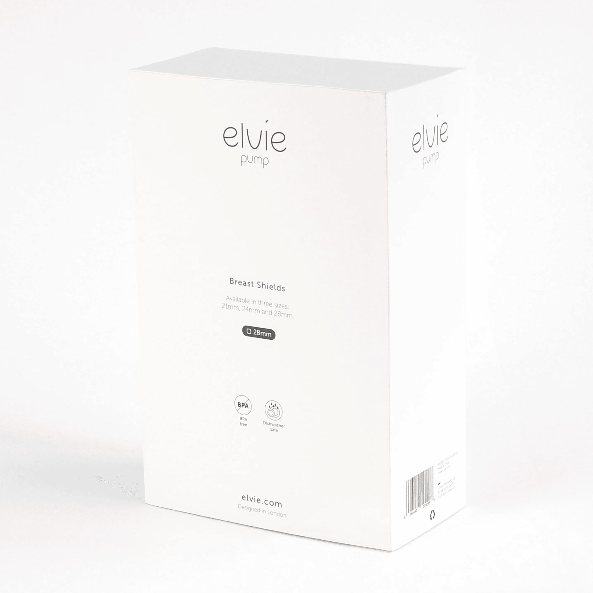Milchpumpen, elvie, Transparent – Produktansicht