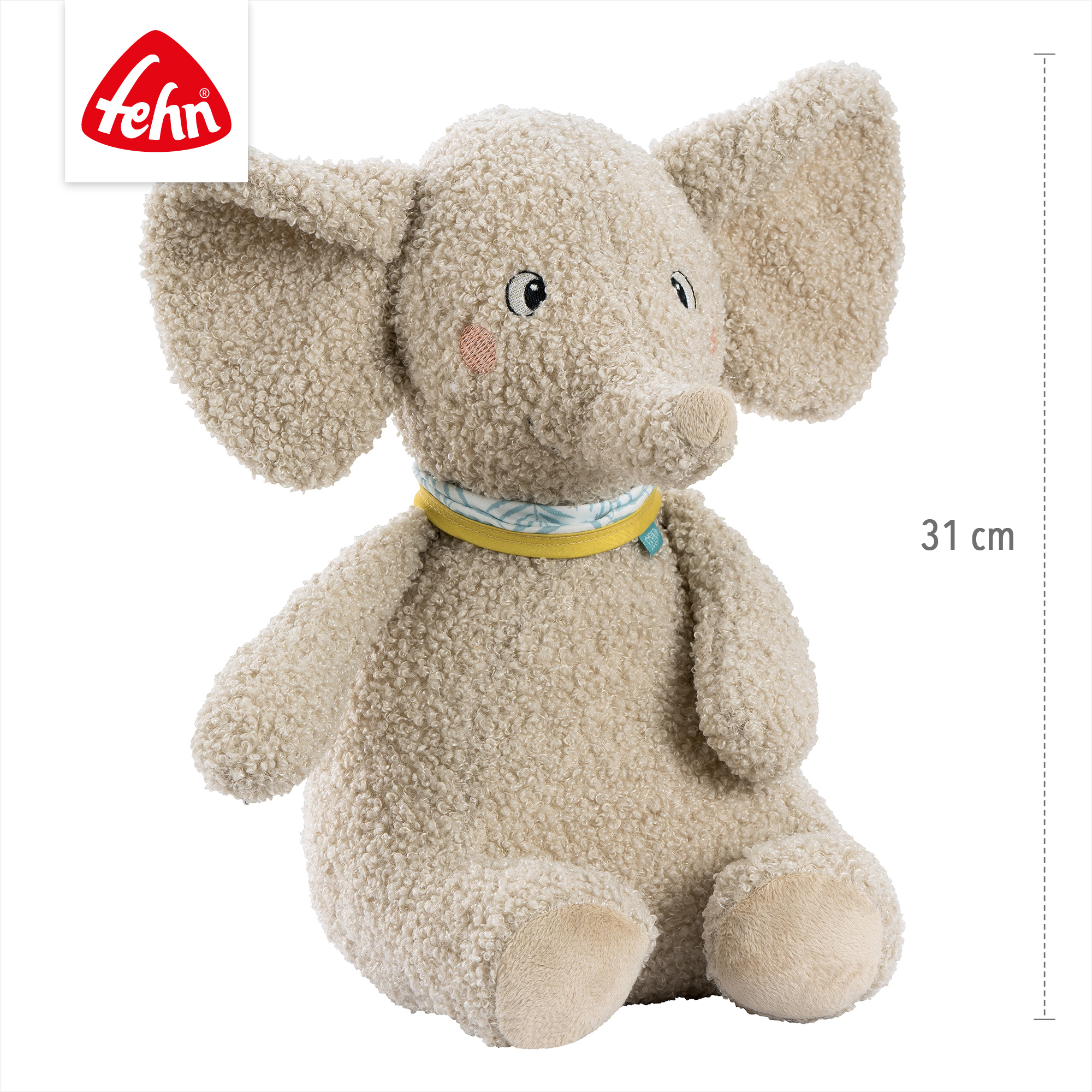 Kuscheltiere, fehn, Grau – Produktansicht