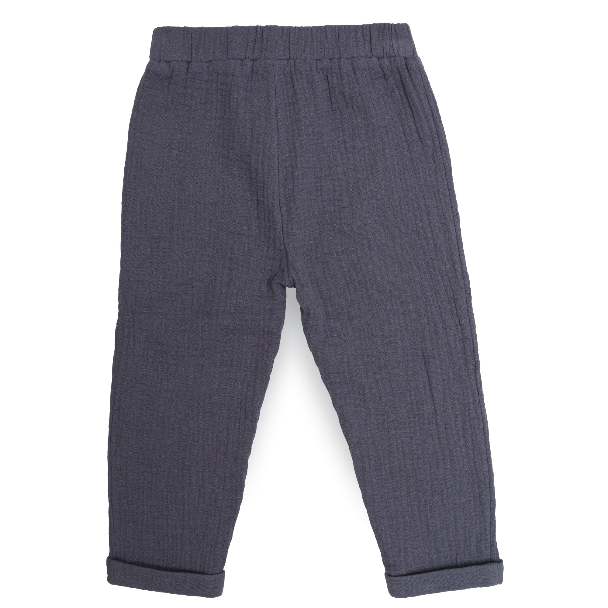 Musselin Hosen, LITTLE ONE, Blau – Produktansicht