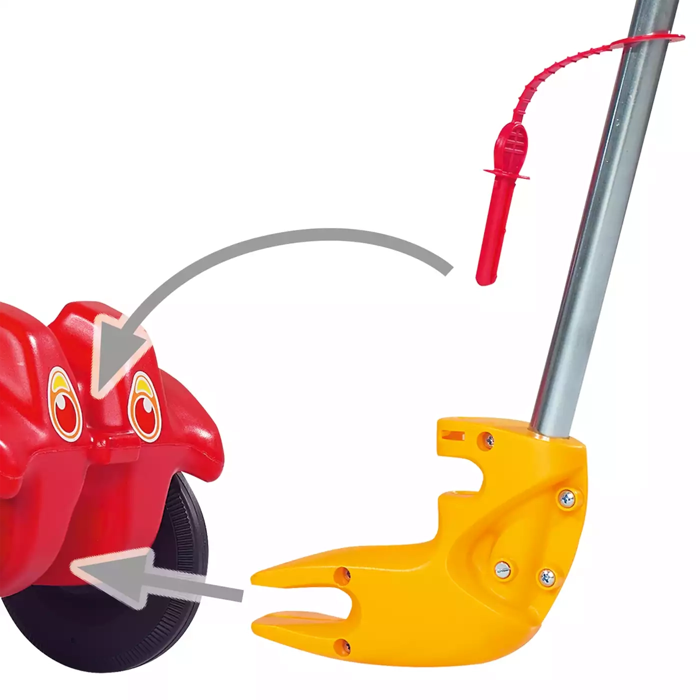 Bobby Car & Zubehör, BIG, Grau – Produktansicht