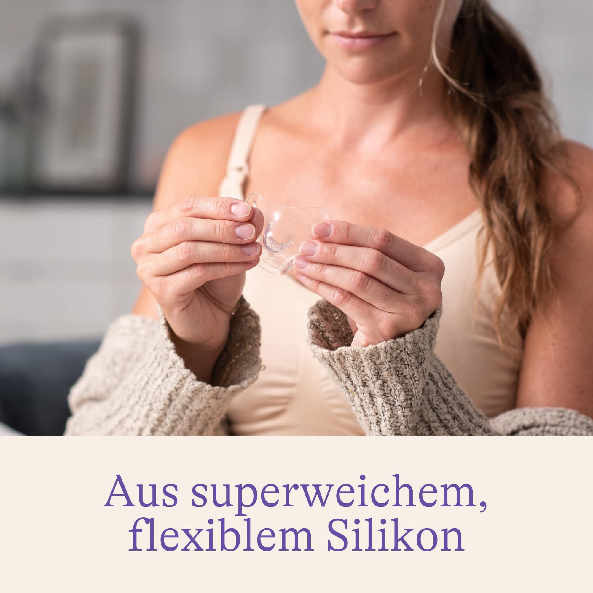 Stillhütchen, Lansinoh, Transparent – Produktansicht