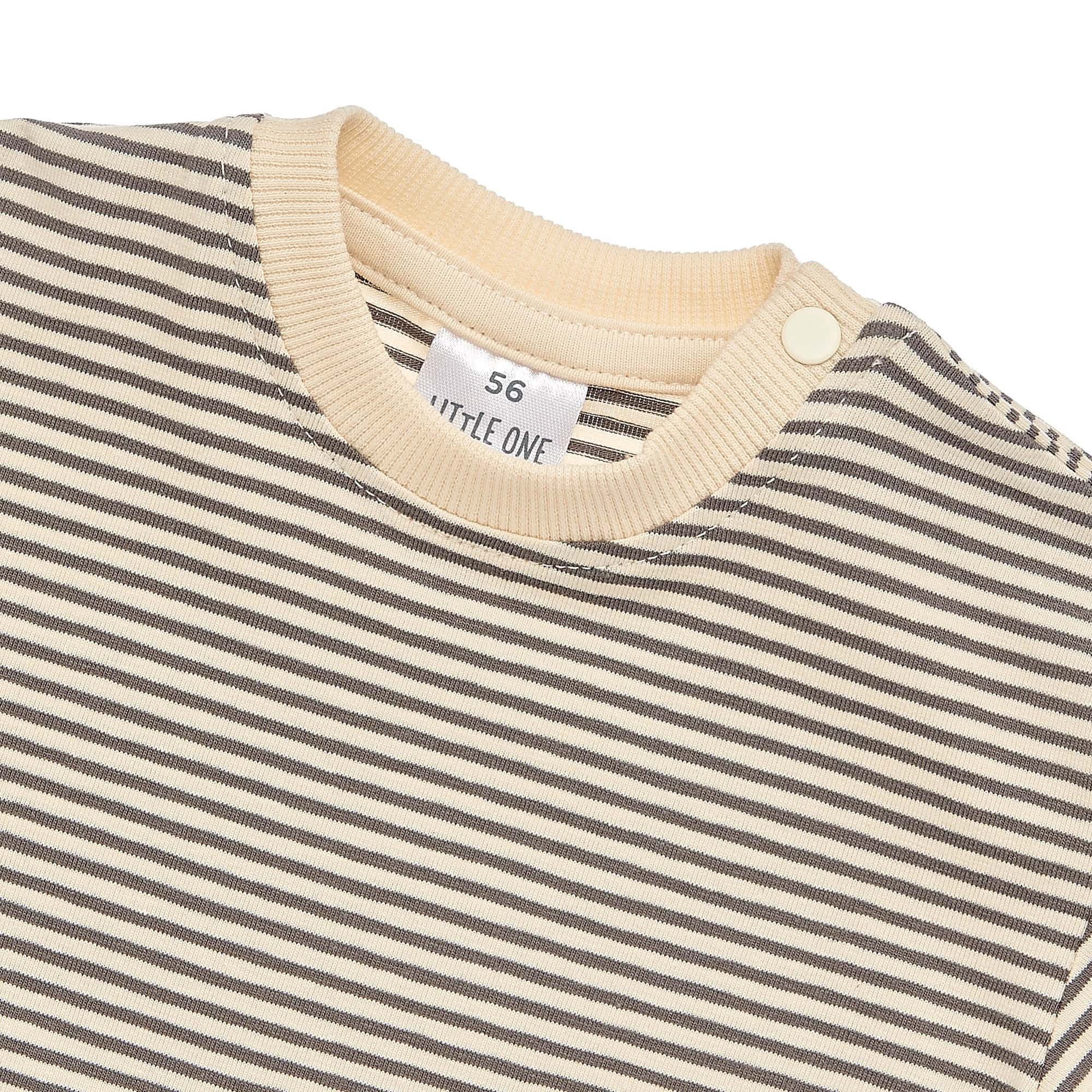 Kurzarmshirts, LITTLE ONE, Braun – Produktansicht