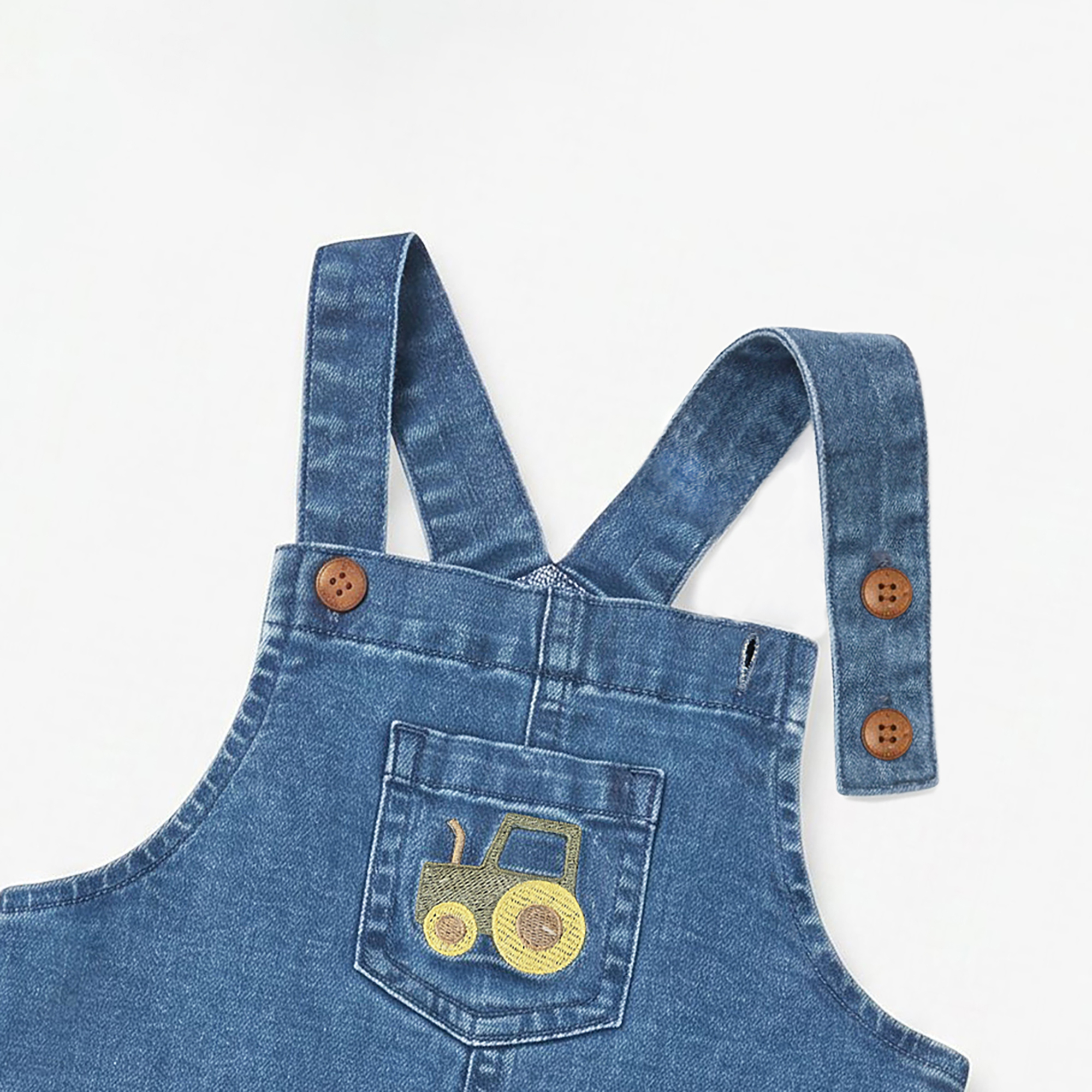 Latzhosen, LITTLE ONE, Blau – Produktansicht