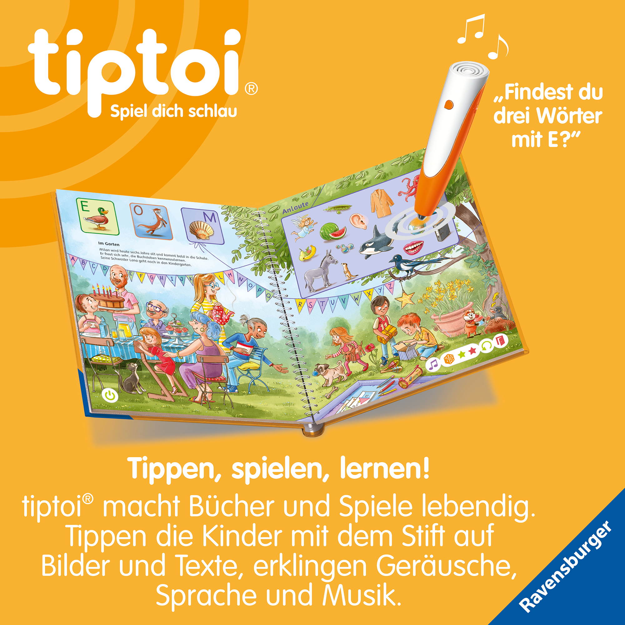 Kinderbücher, Tiptoi, Mehrfarbig – Produktansicht