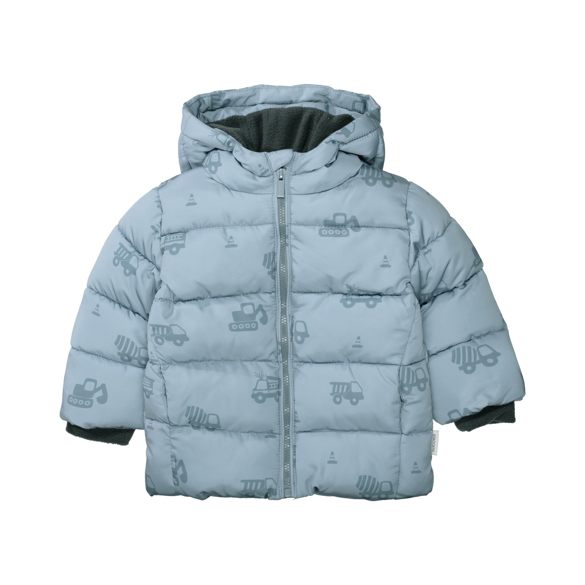 Winterjacken, STACCATO, Blau – Besonderheit: Reißverschluss mit Kinnschutz
