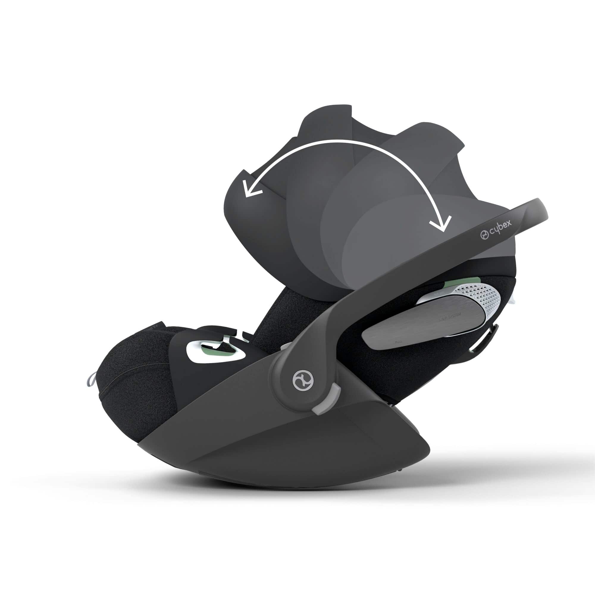 Babyschalen 0-13 kg, Gruppe 0+, cybex PLATINUM, Schwarz – Produktansicht