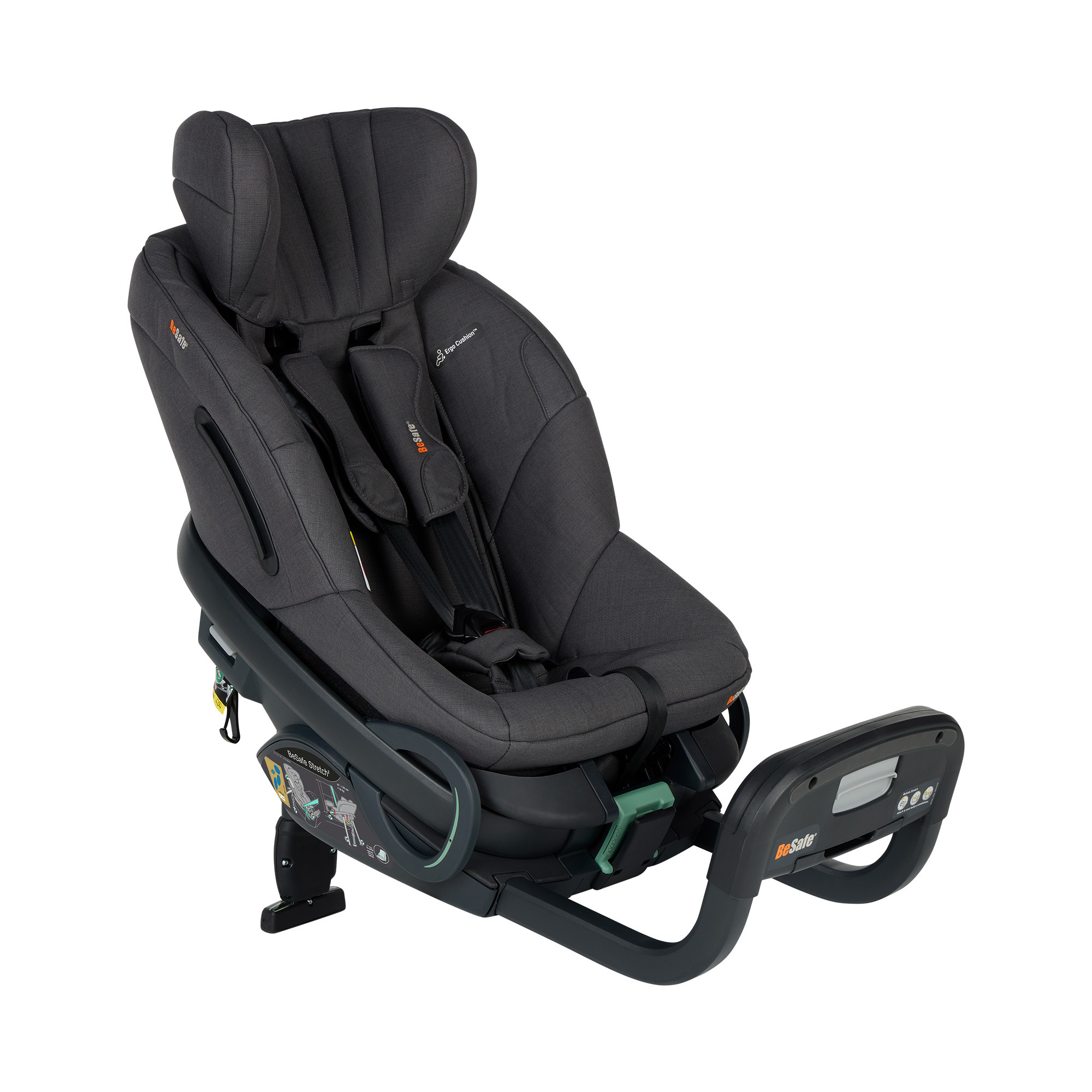 Kindersitze 9-36 kg, Gruppe 1/2/3, BeSafe, Beige – Besonderheit: rückwärtsgerichtetes Fahren für Kinder von ca. 6 Monate bis 7 Jahre