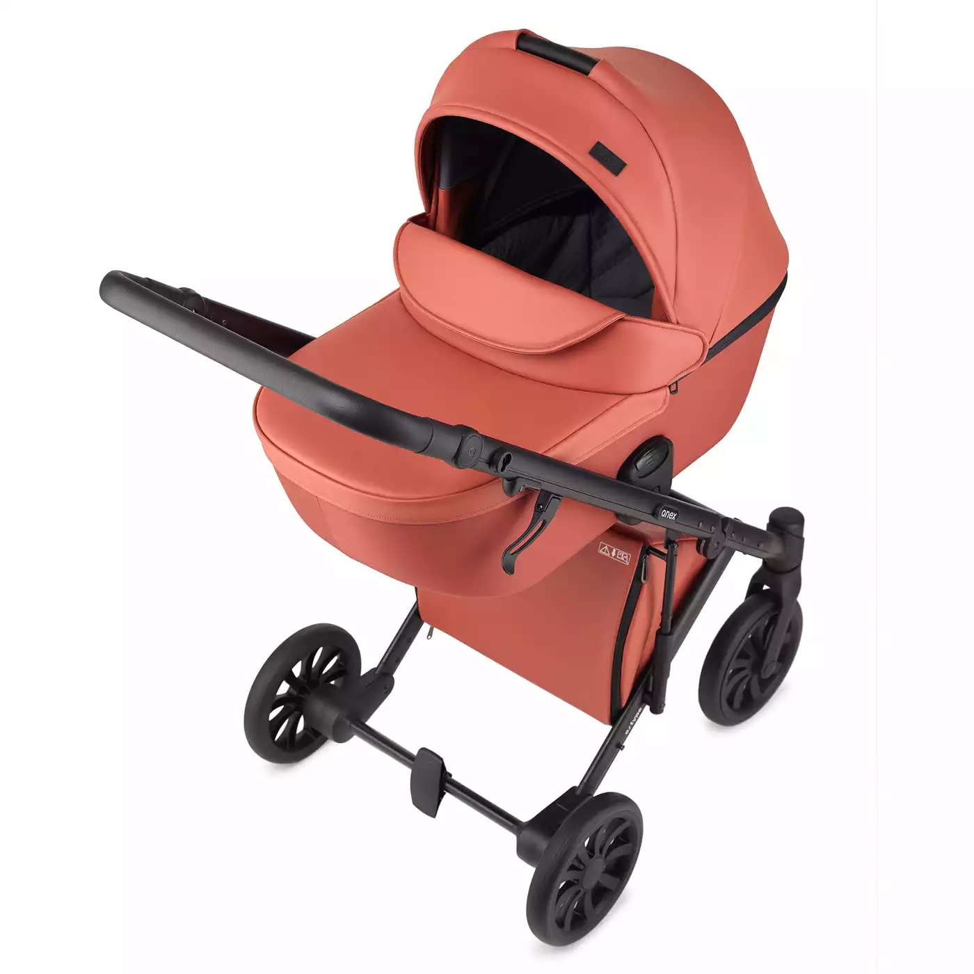 Hochstühle weiß, MINI Family, Braun – Produktansicht