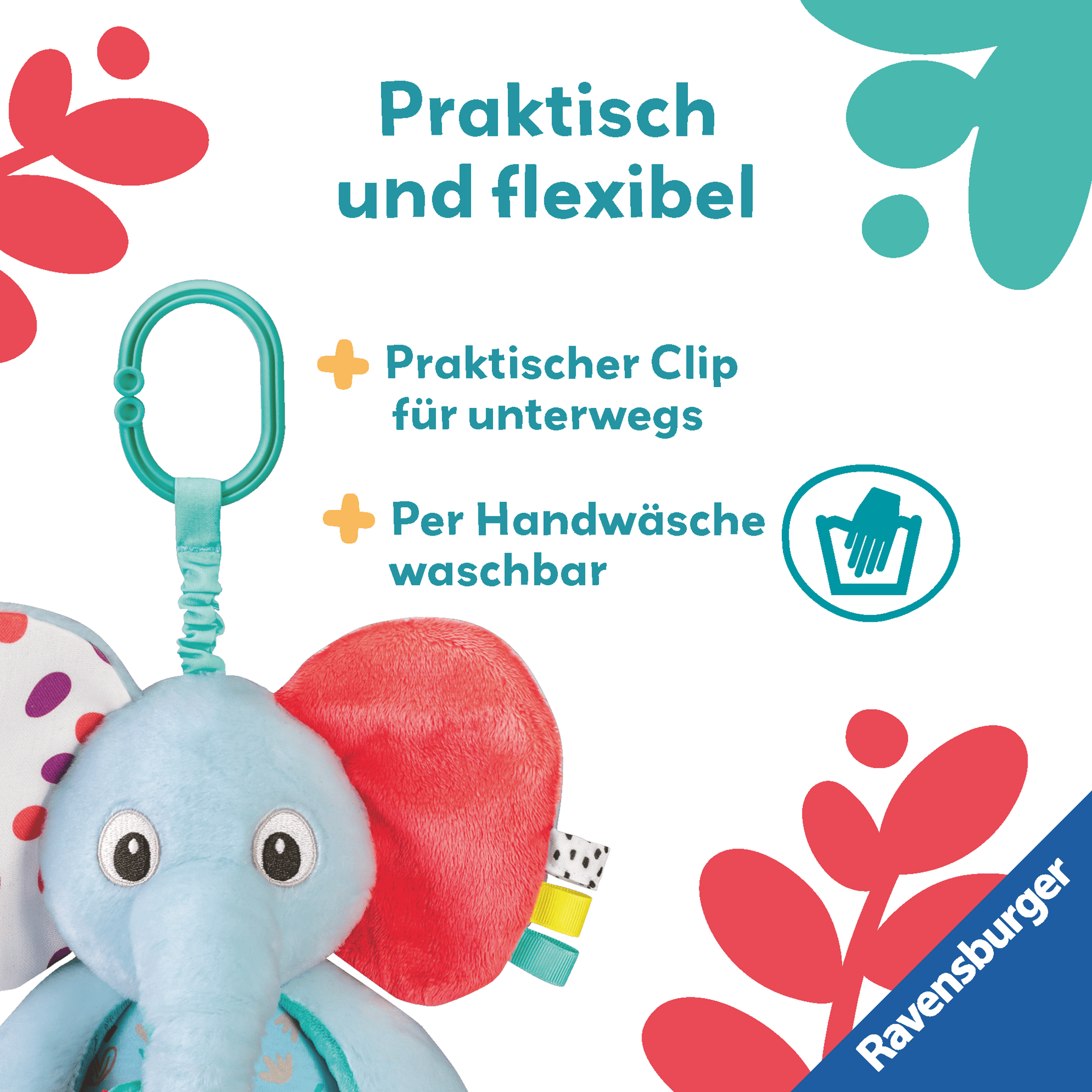 Rasseln & Greiflinge, Ravensburger, Blau – Produktansicht