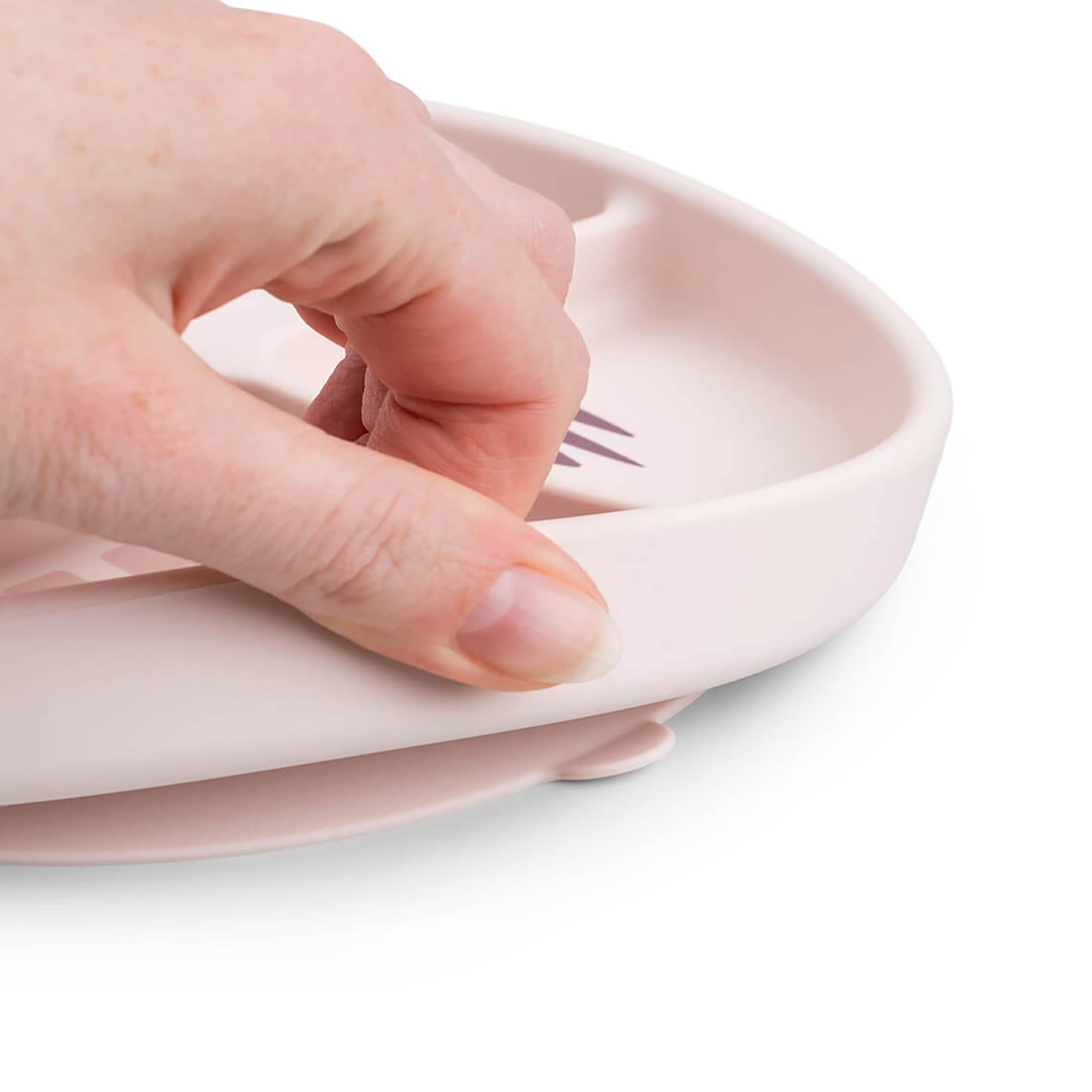 Kinderteller, done by deer, Pink – Produktansicht