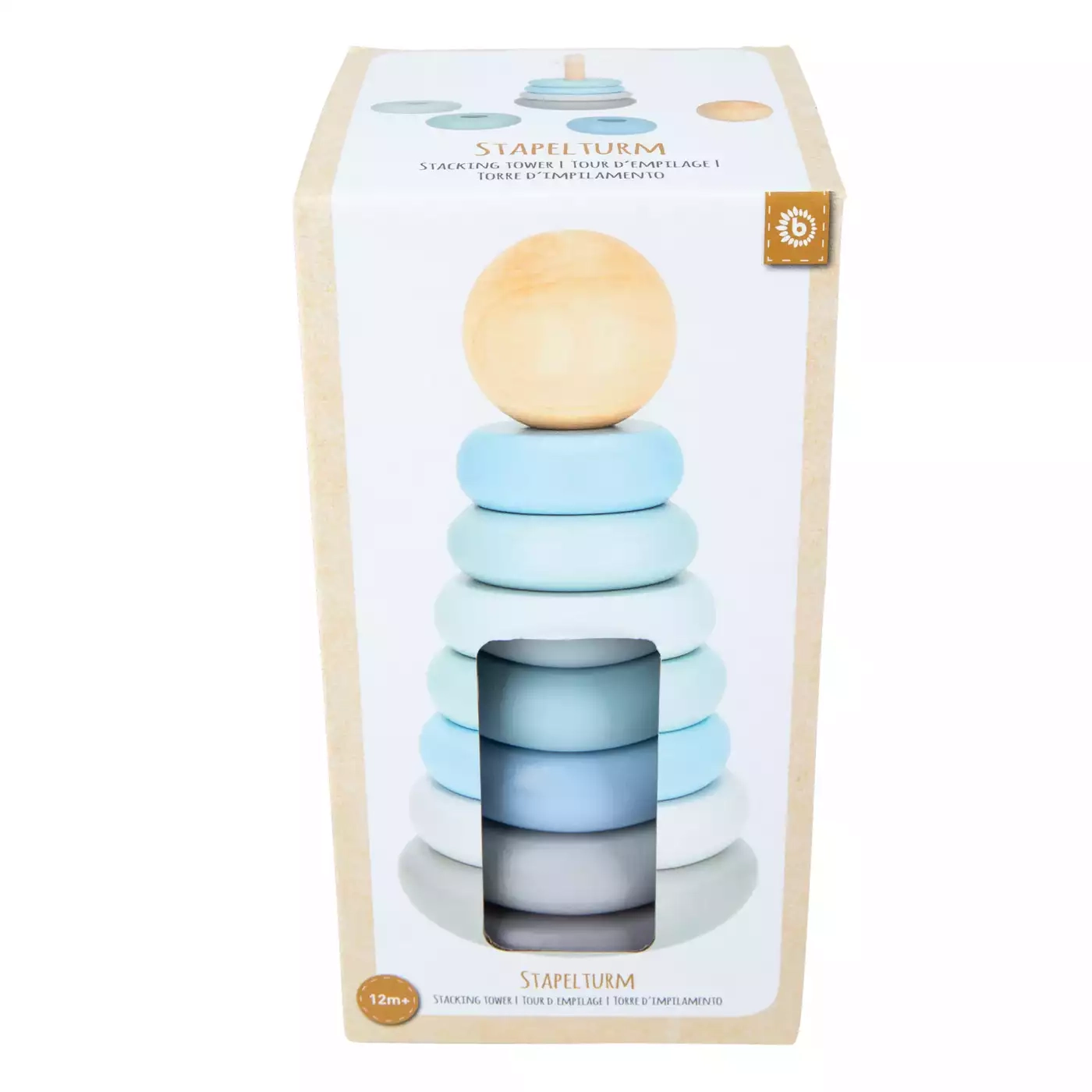 Holzspielzeug, bieco, Blau – Produktansicht