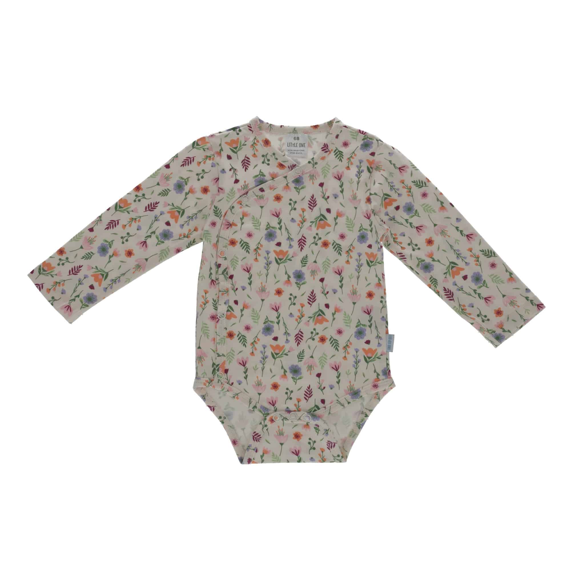 Wickelbodys, LITTLE ONE, Weiß – Besonderheit: aus 95% Baumwolle