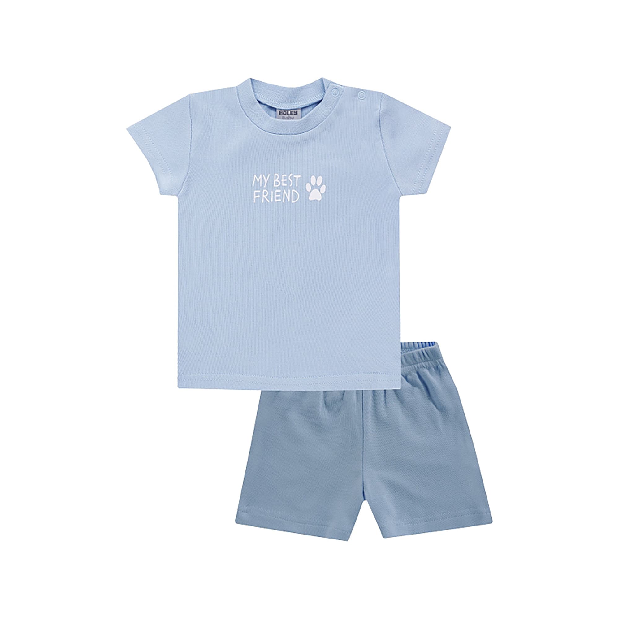 Kurzarmshirts, Boley, Blau – Besonderheit: aus 100% Baumwolle