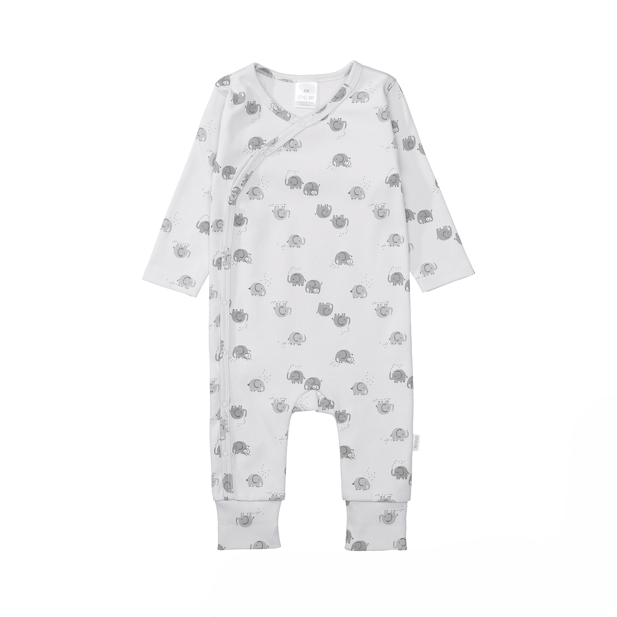 Overalls, LITTLE ONE, Grau – Besonderheit: aus 100% Bio-Baumwolle