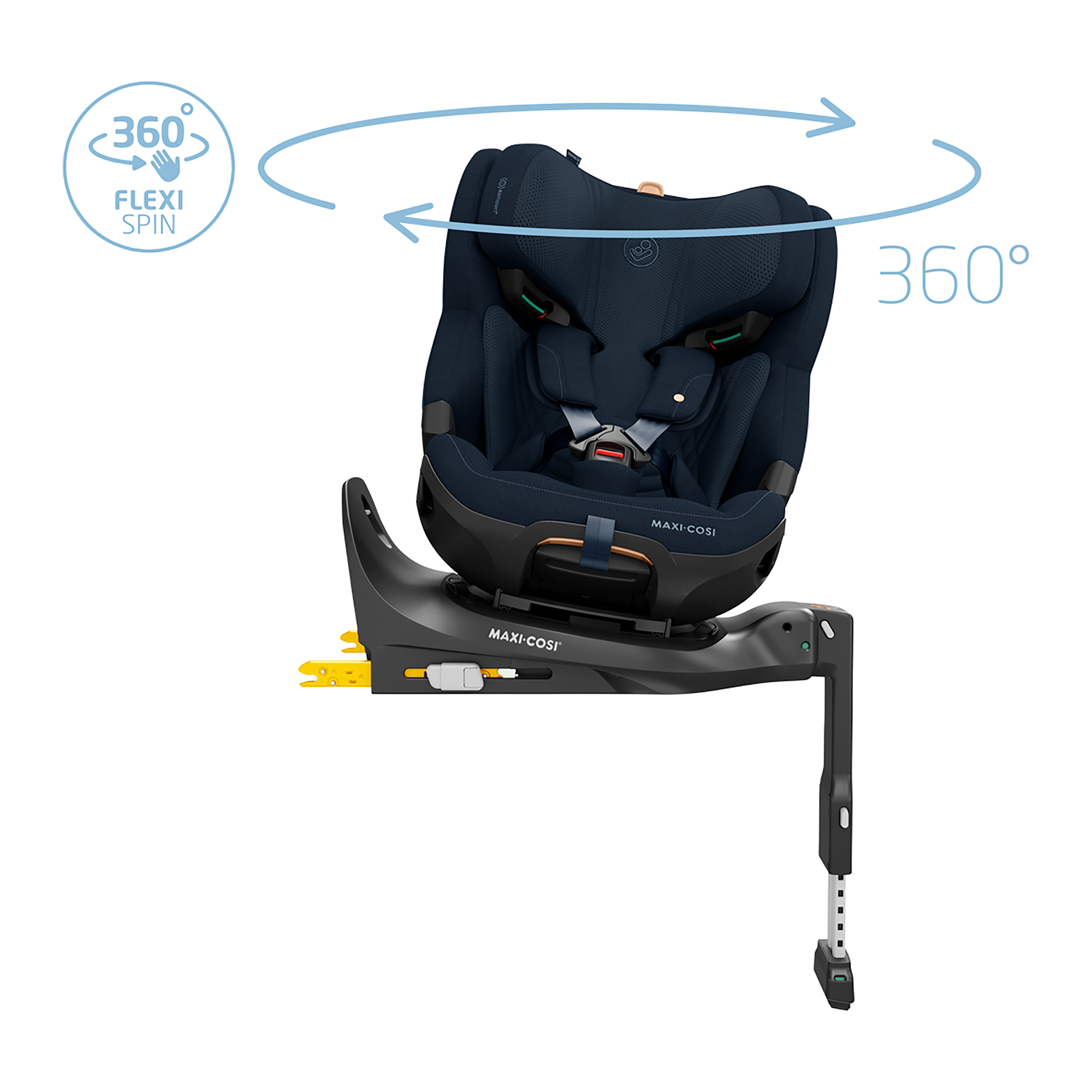 Kindersitze 9-36 kg, Gruppe 1/2/3, MAXI-COSI Premium, Blau – Produktansicht