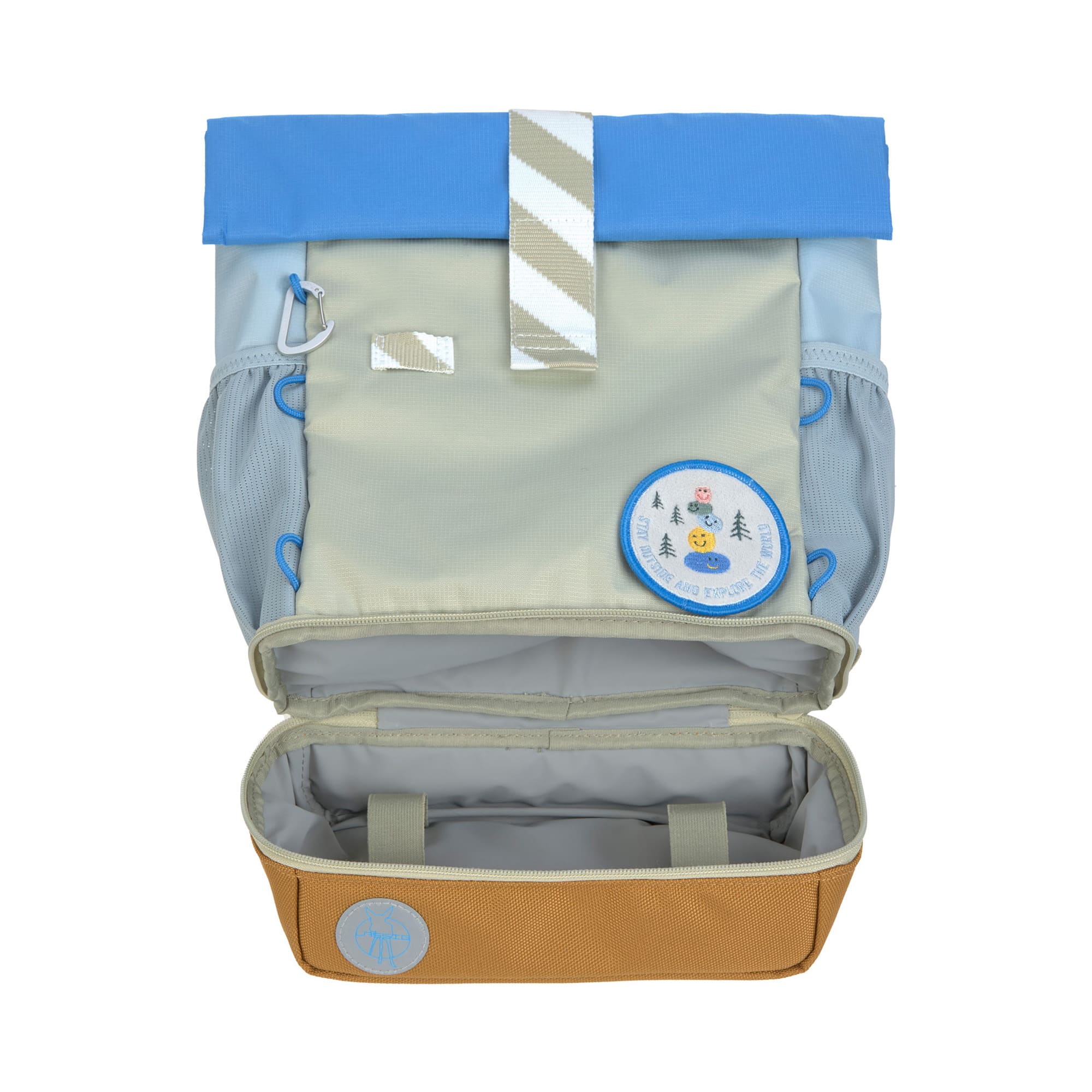 Kinderrucksäcke, LÄSSIG, Blau – Produktansicht