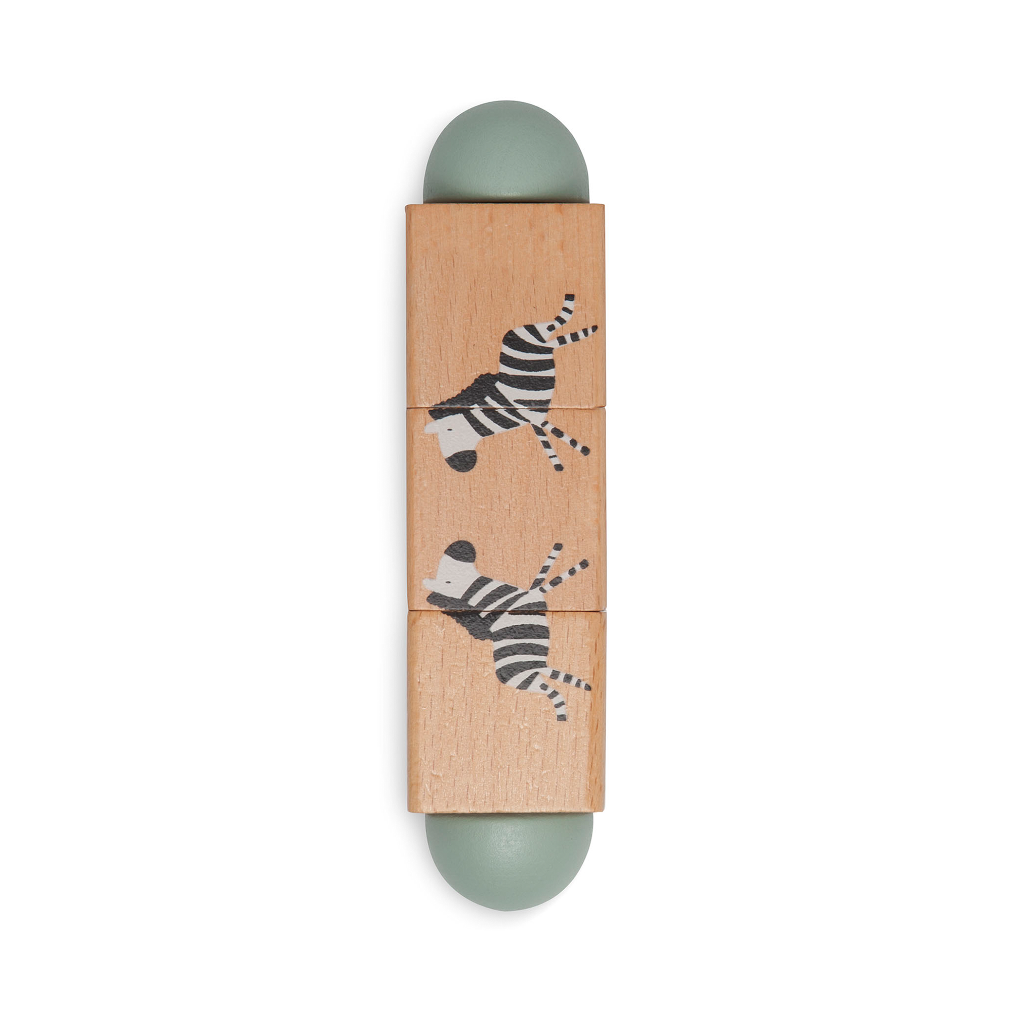 Holzpuzzle, jollein, Mehrfarbig – Produktansicht