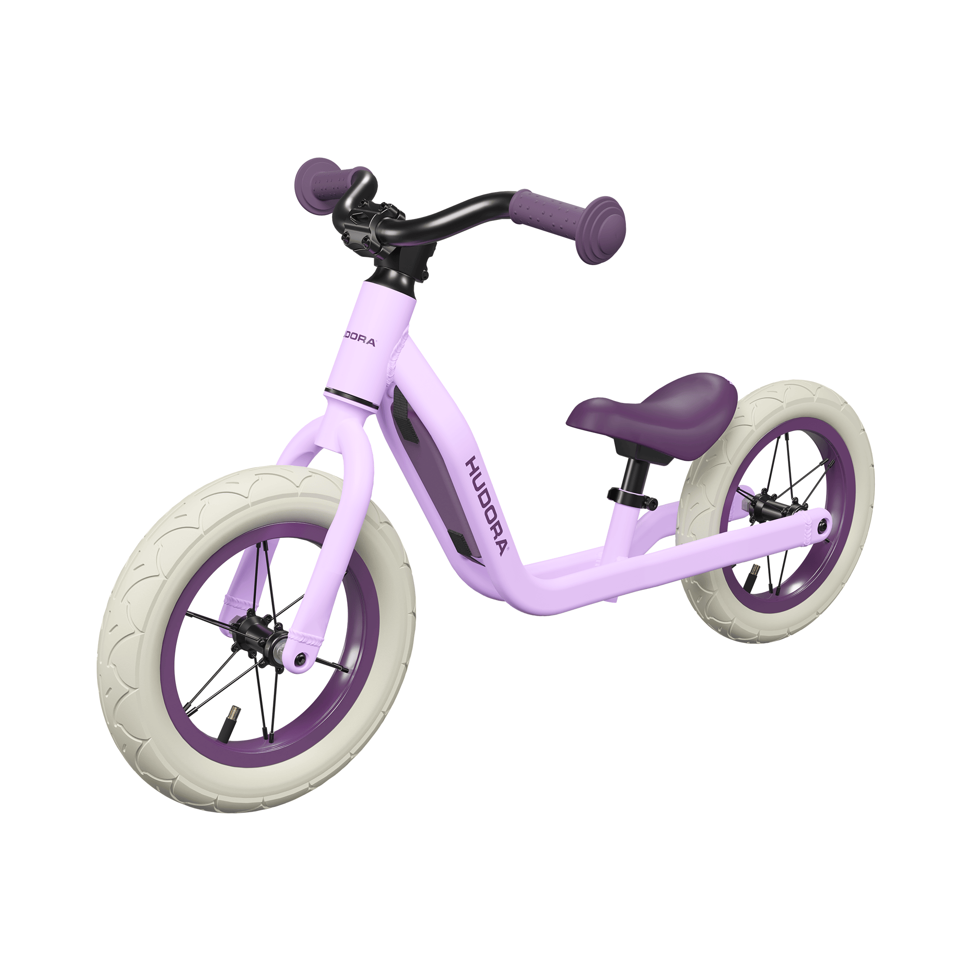 HUDORA, HUDORA, Lila – Besonderheit: höhenverstellbarer Sattel
