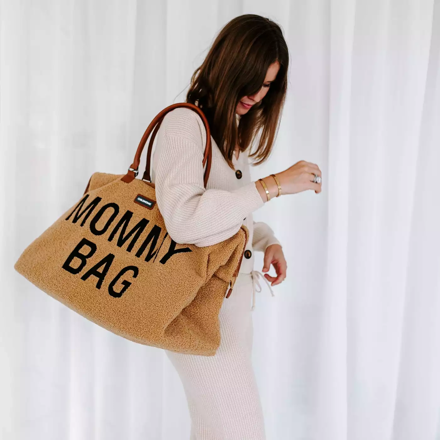 Produkte, CHILDHOME, Braun – Besonderheit: inkl. Wickelunterlage & Schultergurt