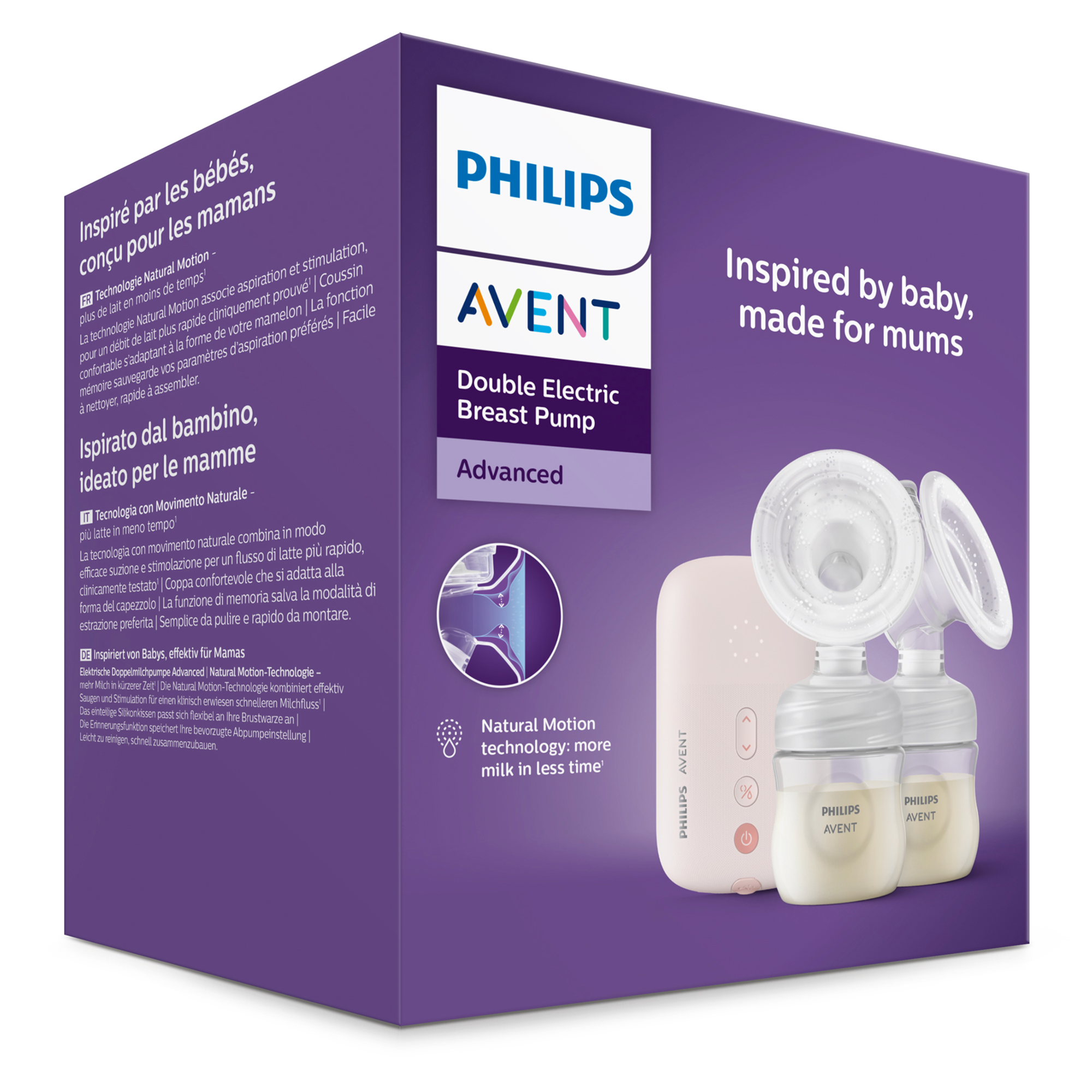 Milchpumpen, PHILIPS AVENT, Pink – Produktansicht