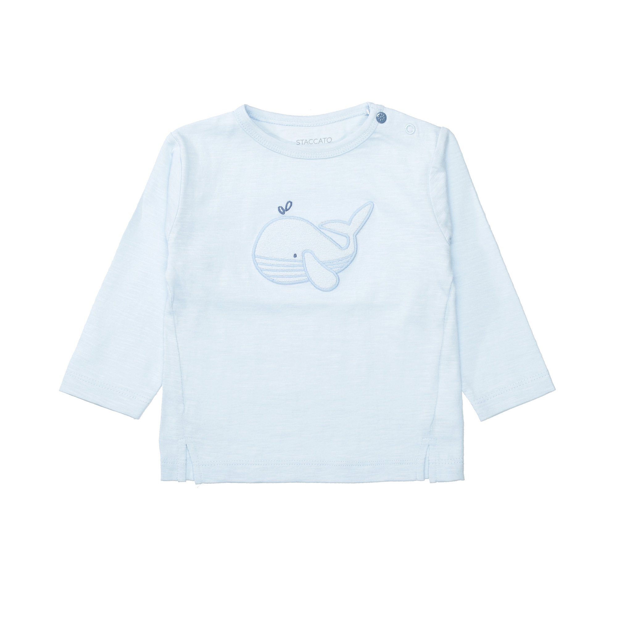 Langarmshirts, STACCATO, Blau – Produktansicht