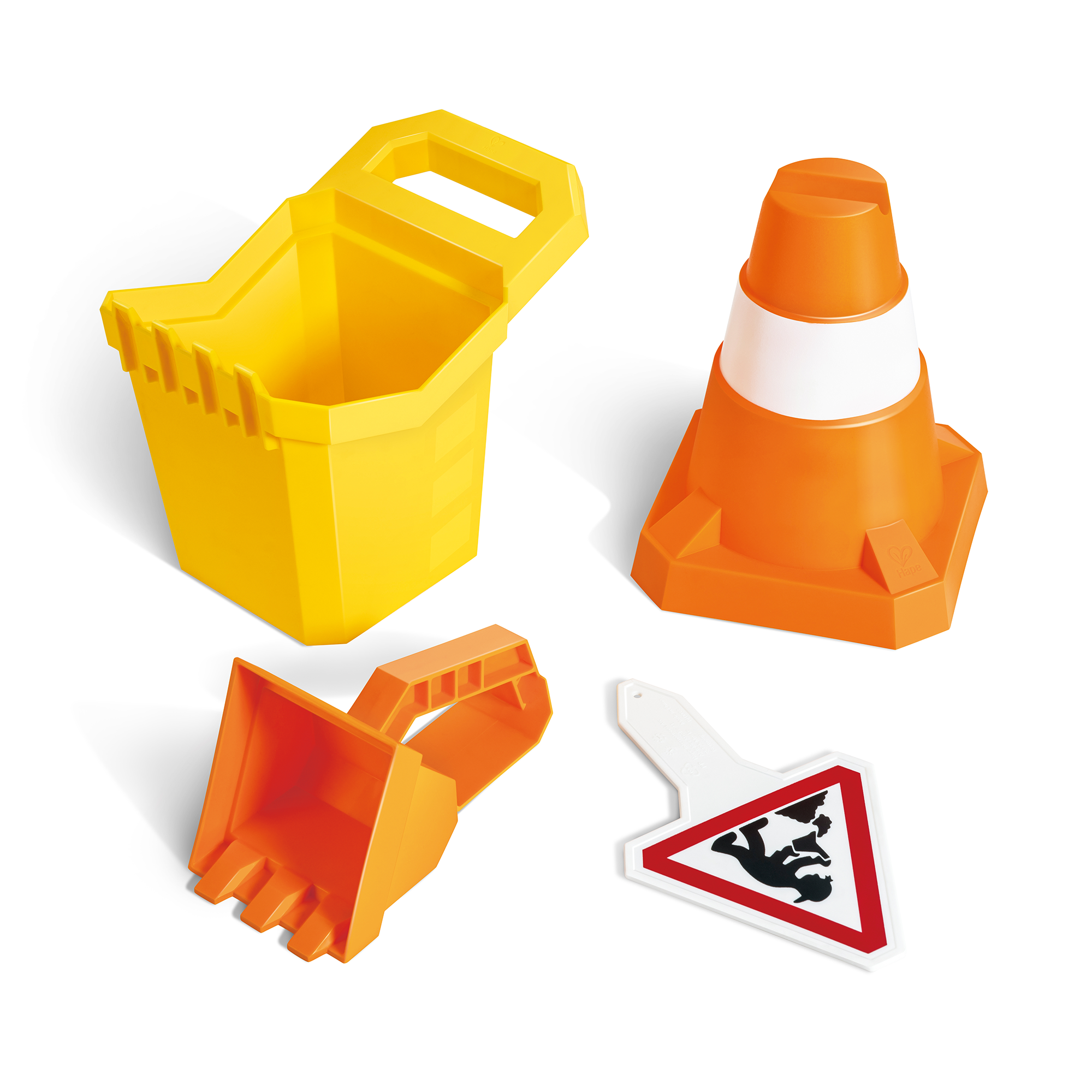 Sandspielzeug, Hape, Mehrfarbig – Besonderheit: zum Bauen und Spielen im Sandkasten, am Strand oder im Garten