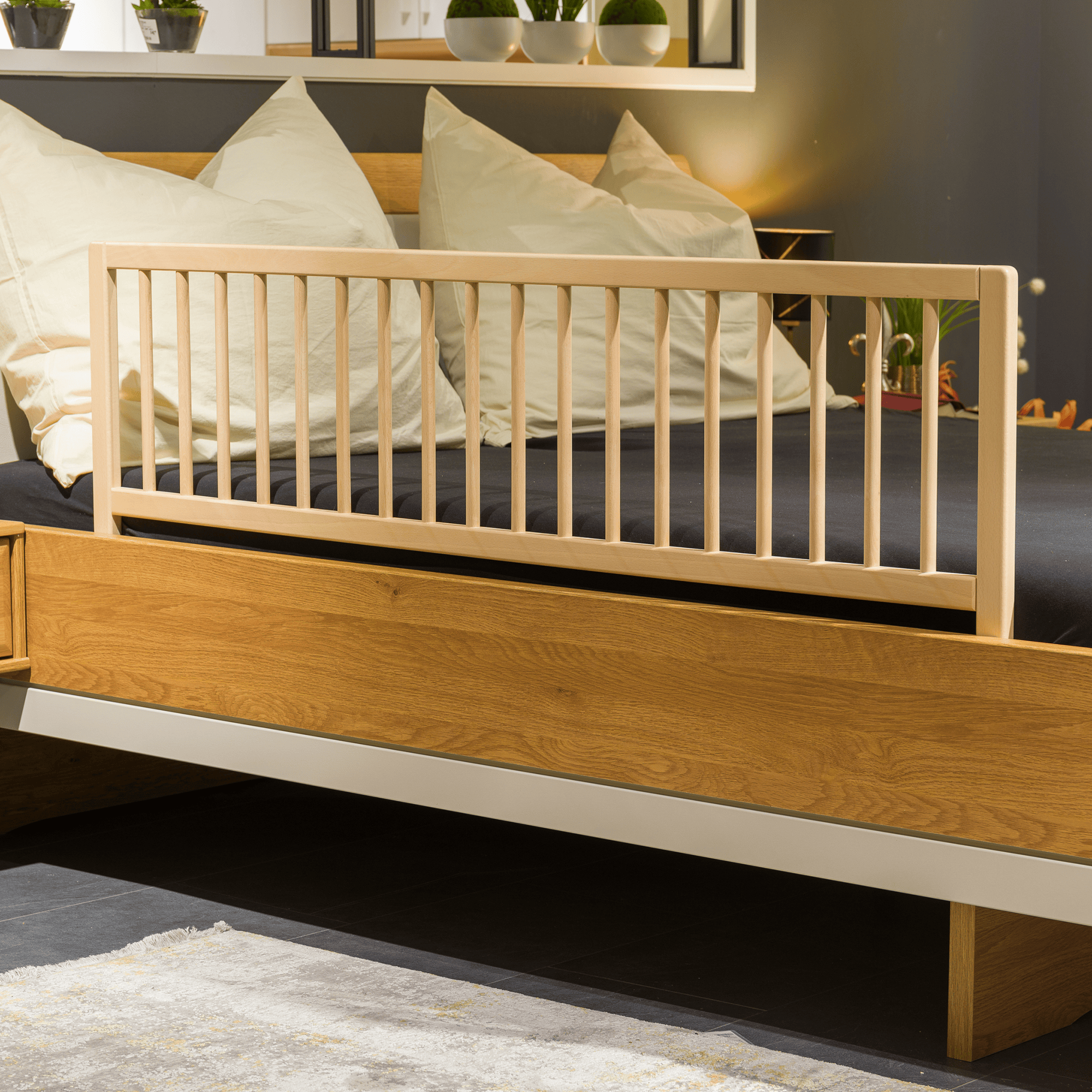 Bettgitter, fillikid, Beige – Produktansicht