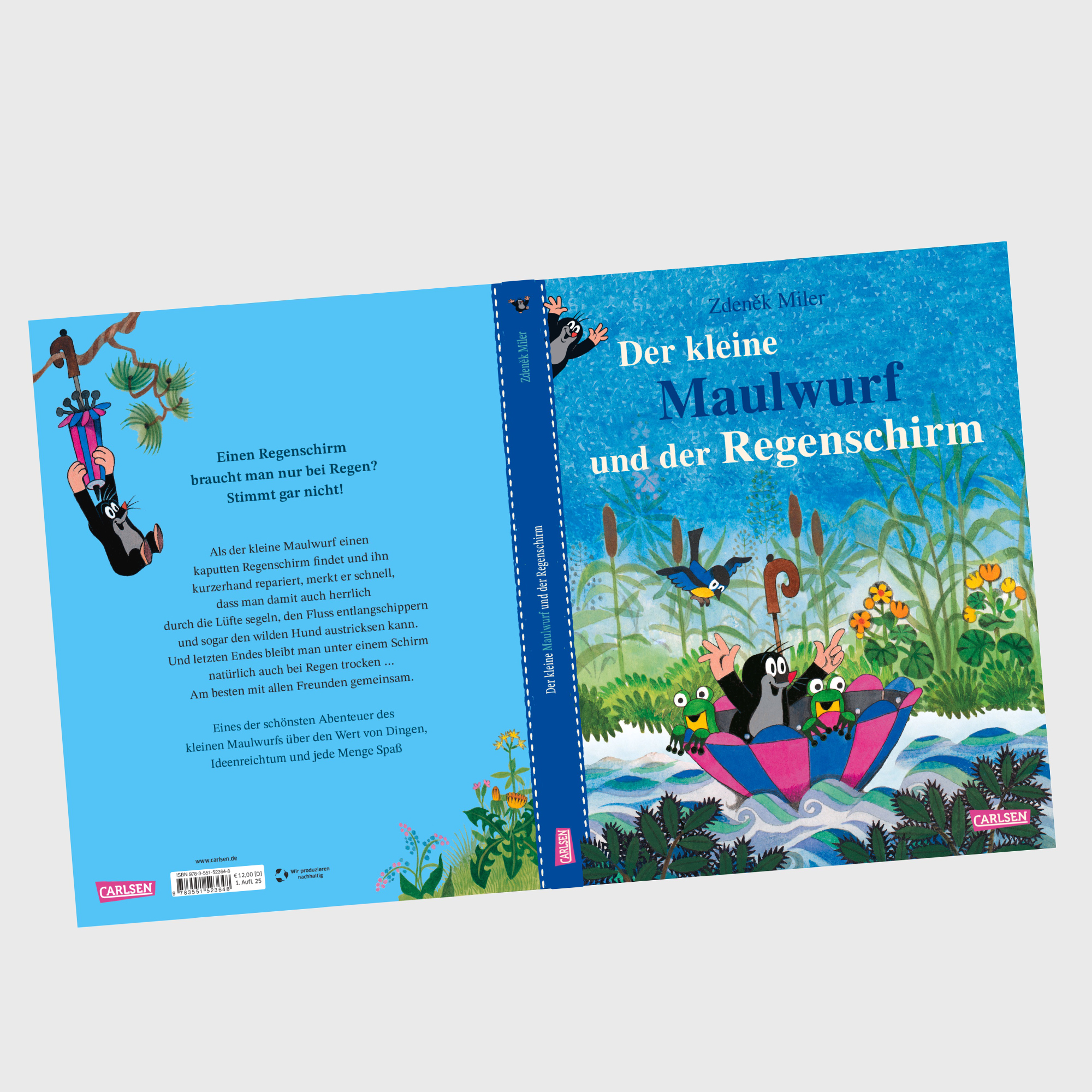 Kinderbücher, CARLSEN, Blau – Produktansicht