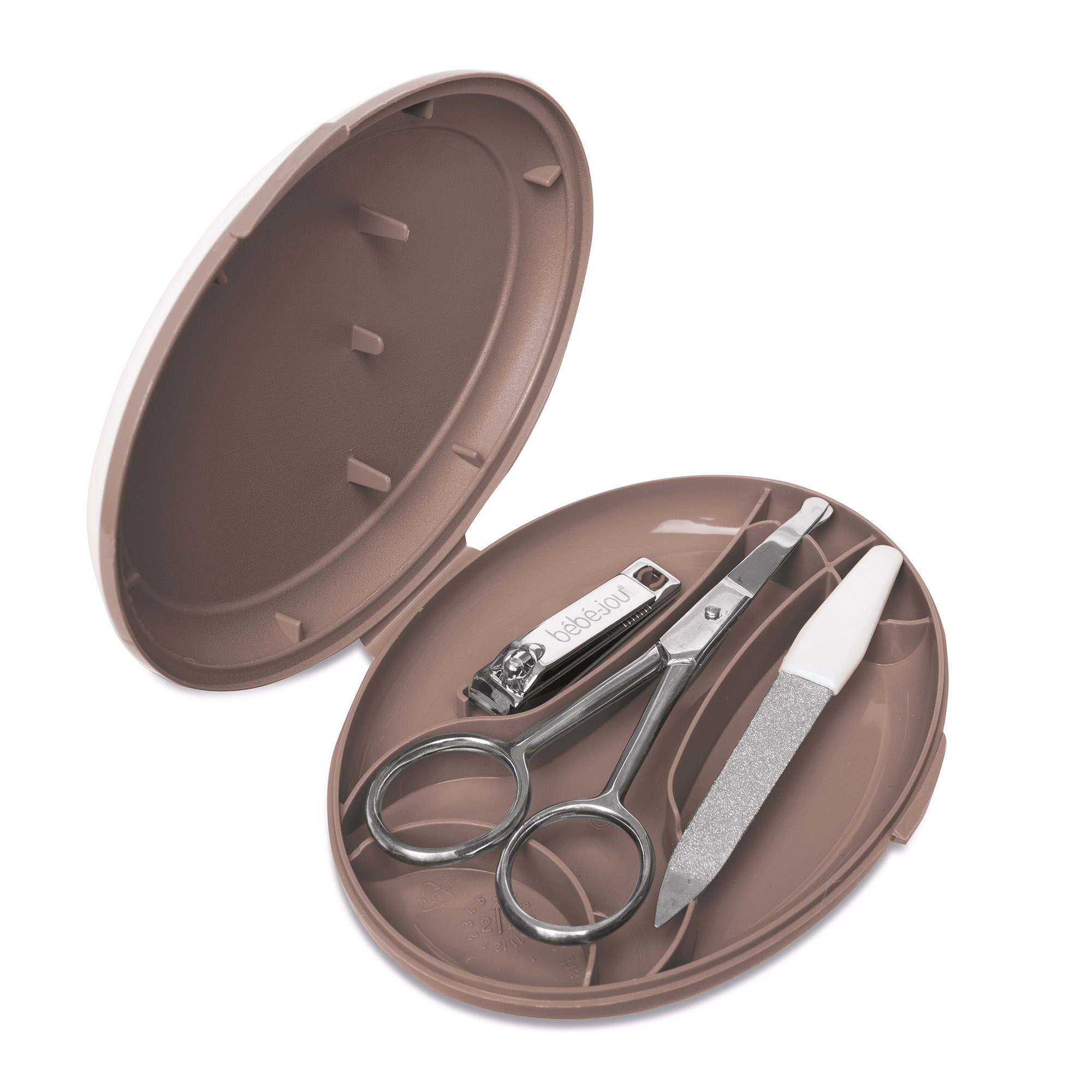 Babypflege-Sets, bébé-jou, Braun – Besonderheit: mit Nagelknipser, Feile und Schere 