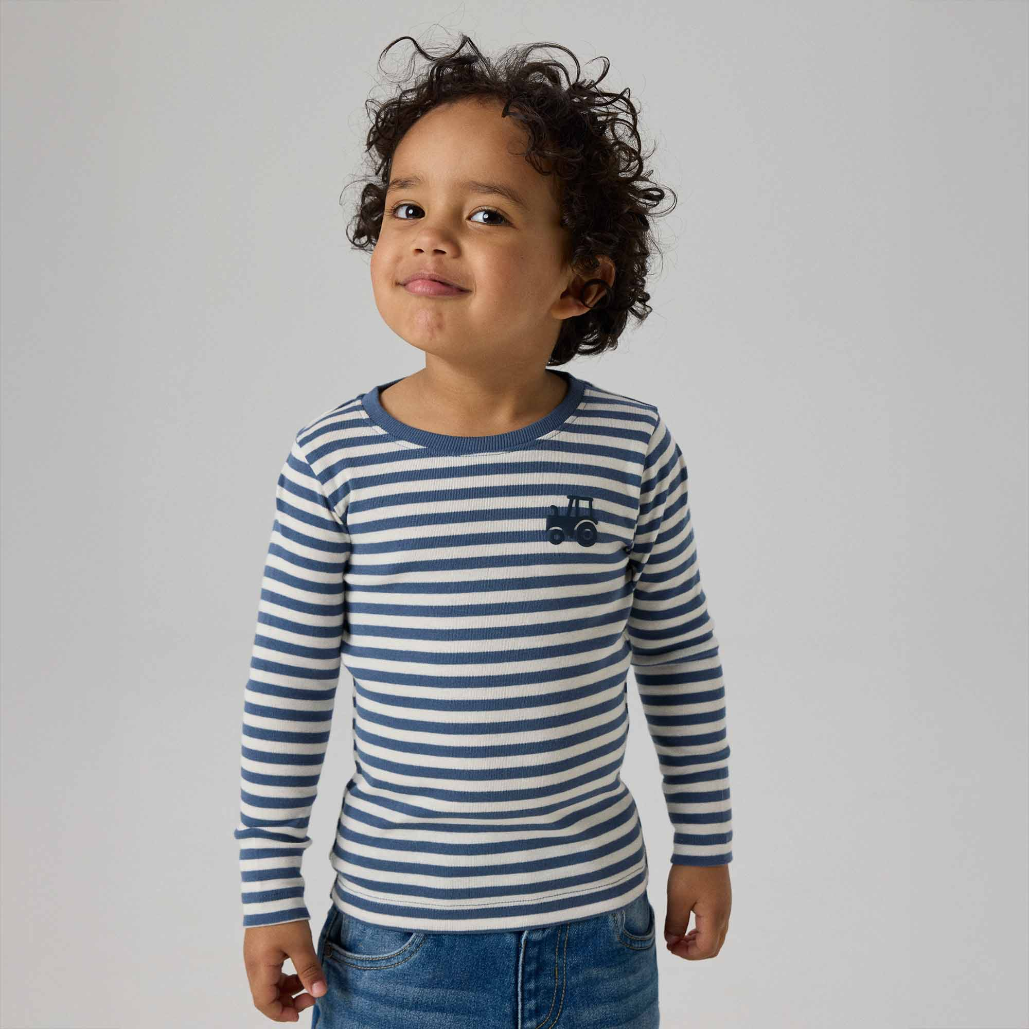Langarmshirts, name it, Blau – Besonderheit: aus 100% Baumwolle