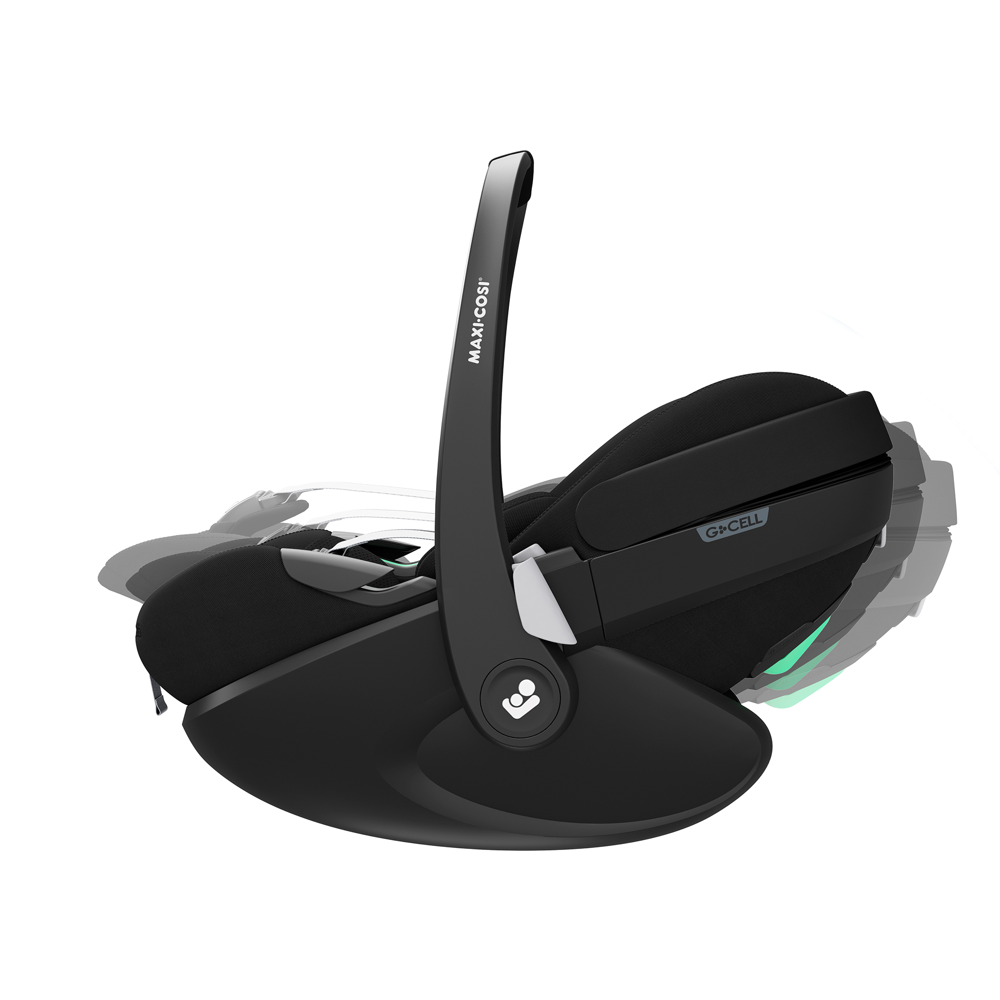 Babyschalen 0-13 kg, Gruppe 0+, MAXI-COSI Premium, Schwarz – Produktansicht