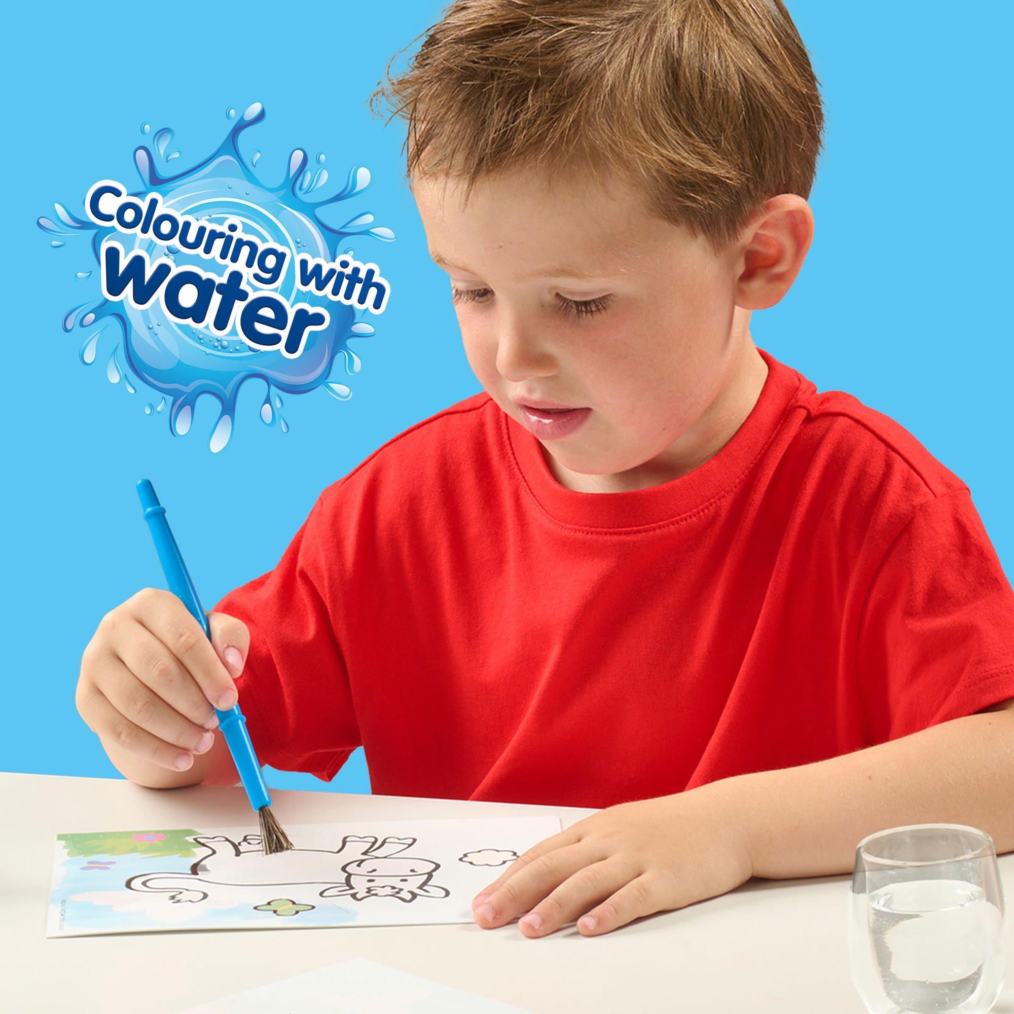 Malen & Kneten, SES CREATIVE, Gelb – Besonderheit: mit 4 Vorlagenkarten
