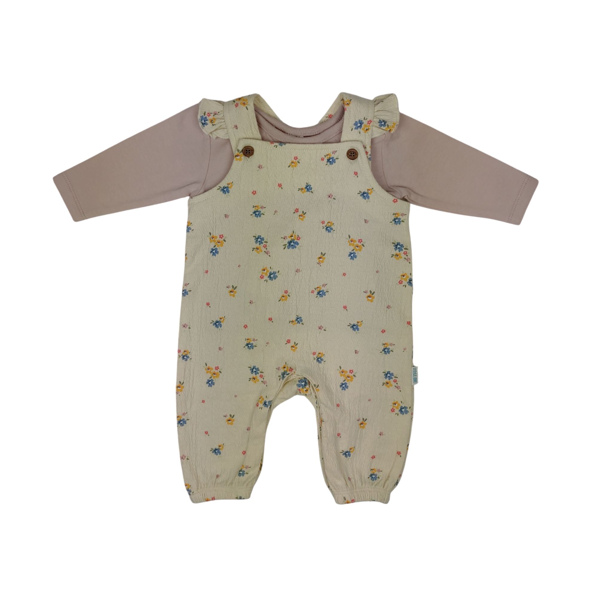 Strampler, LITTLE ONE, Grün – Produktansicht