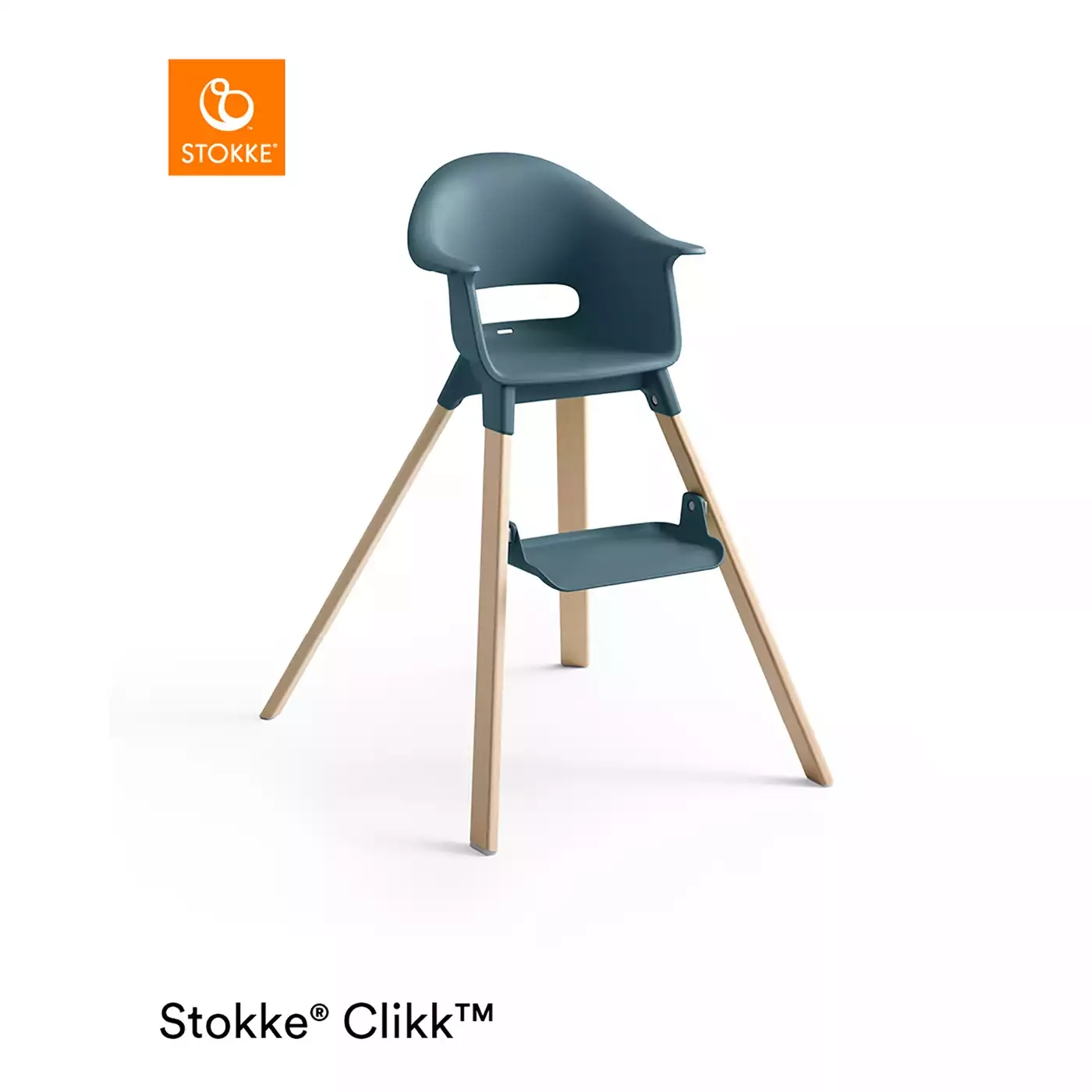 Treppenhochstühle, STOKKE, Blau – Produktansicht