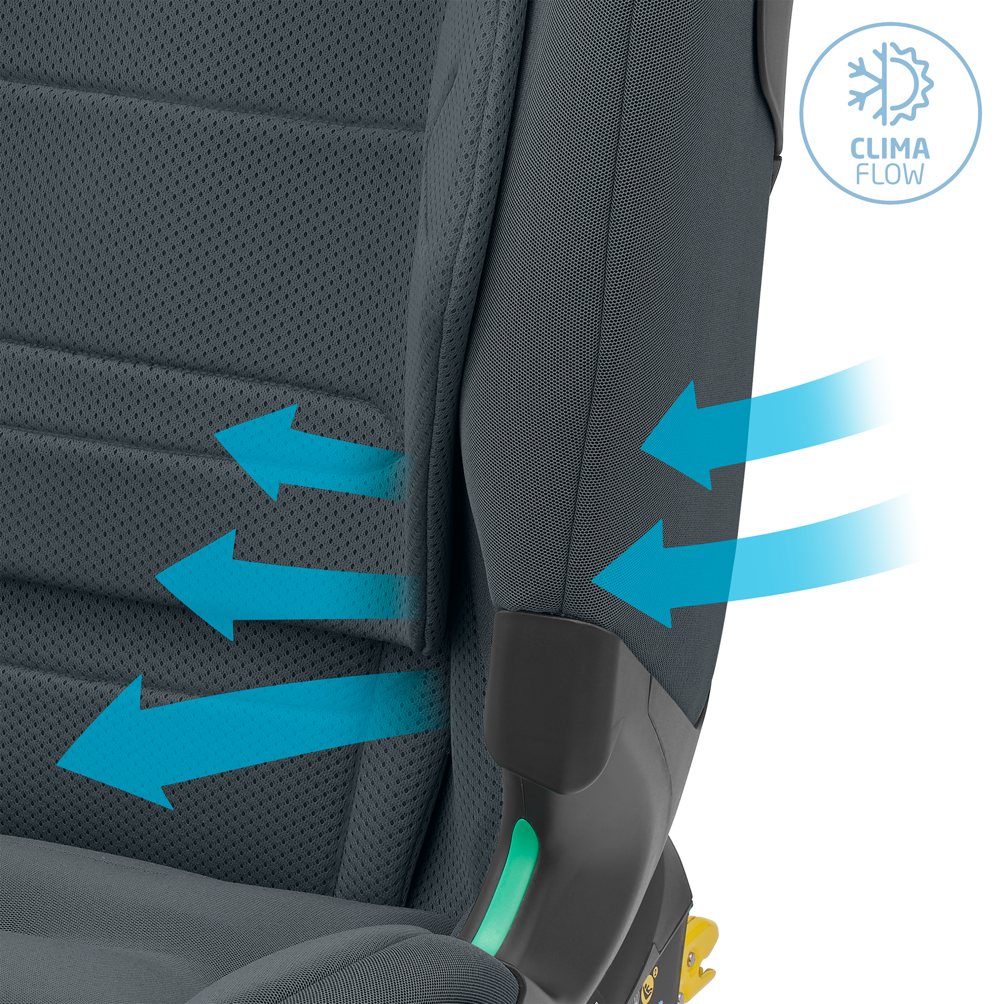 Kindersitze 9-36 kg, Gruppe 1/2/3, MAXI-COSI, Grau – Produktansicht