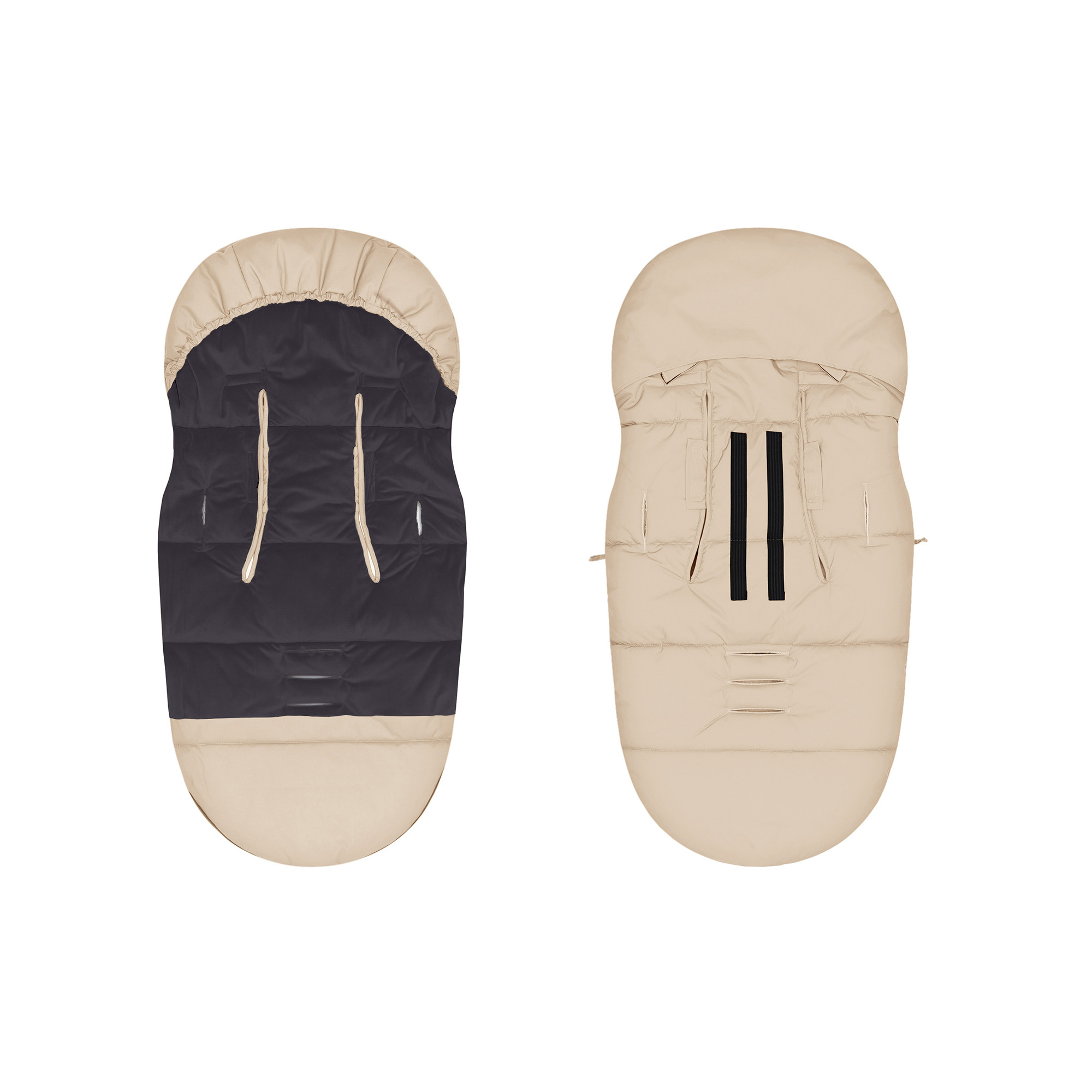 Fußsäcke, LITTLE ONE, Beige – Produktansicht