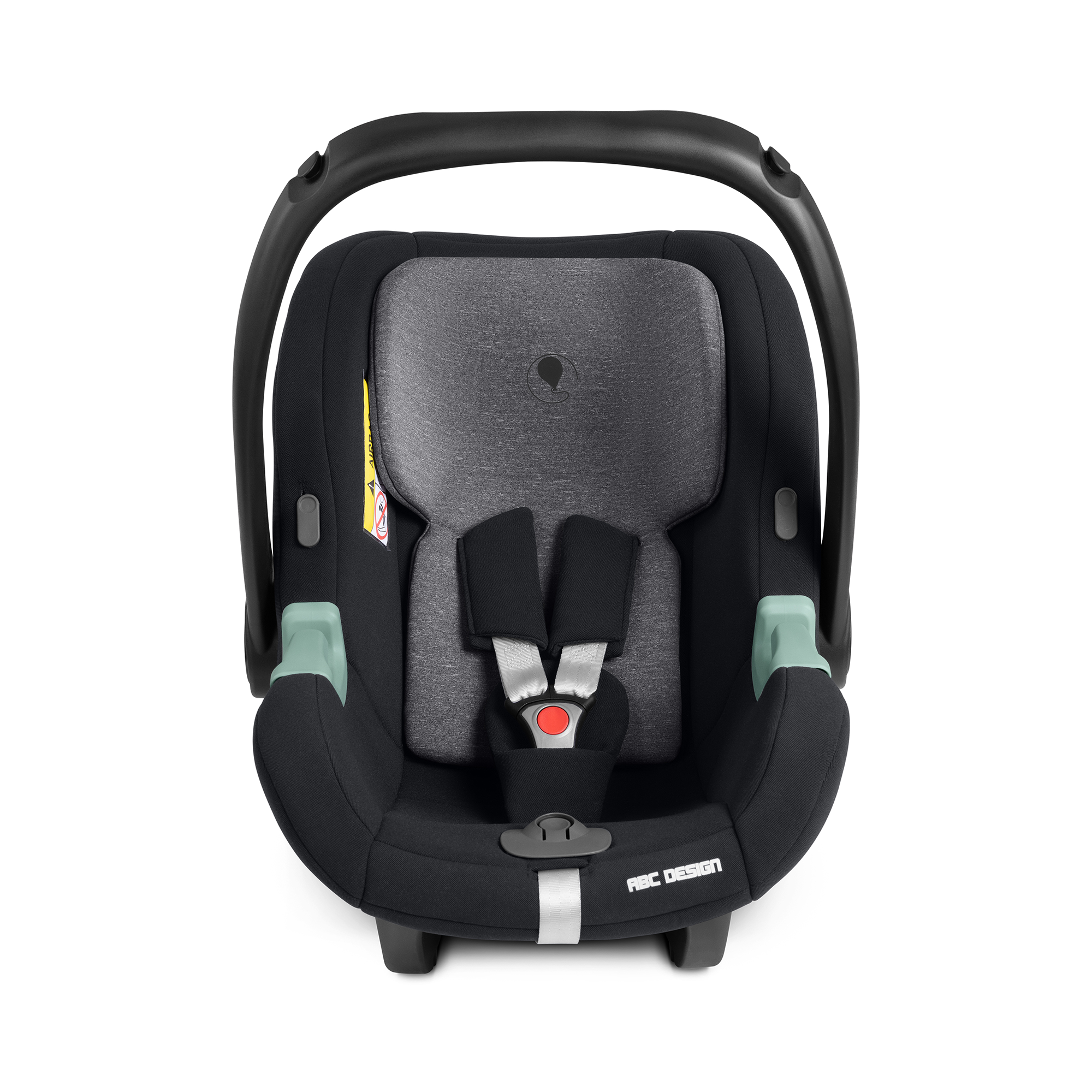 Babyschalen 0-13 kg, Gruppe 0+, ABC DESIGN, Grau – Produktansicht