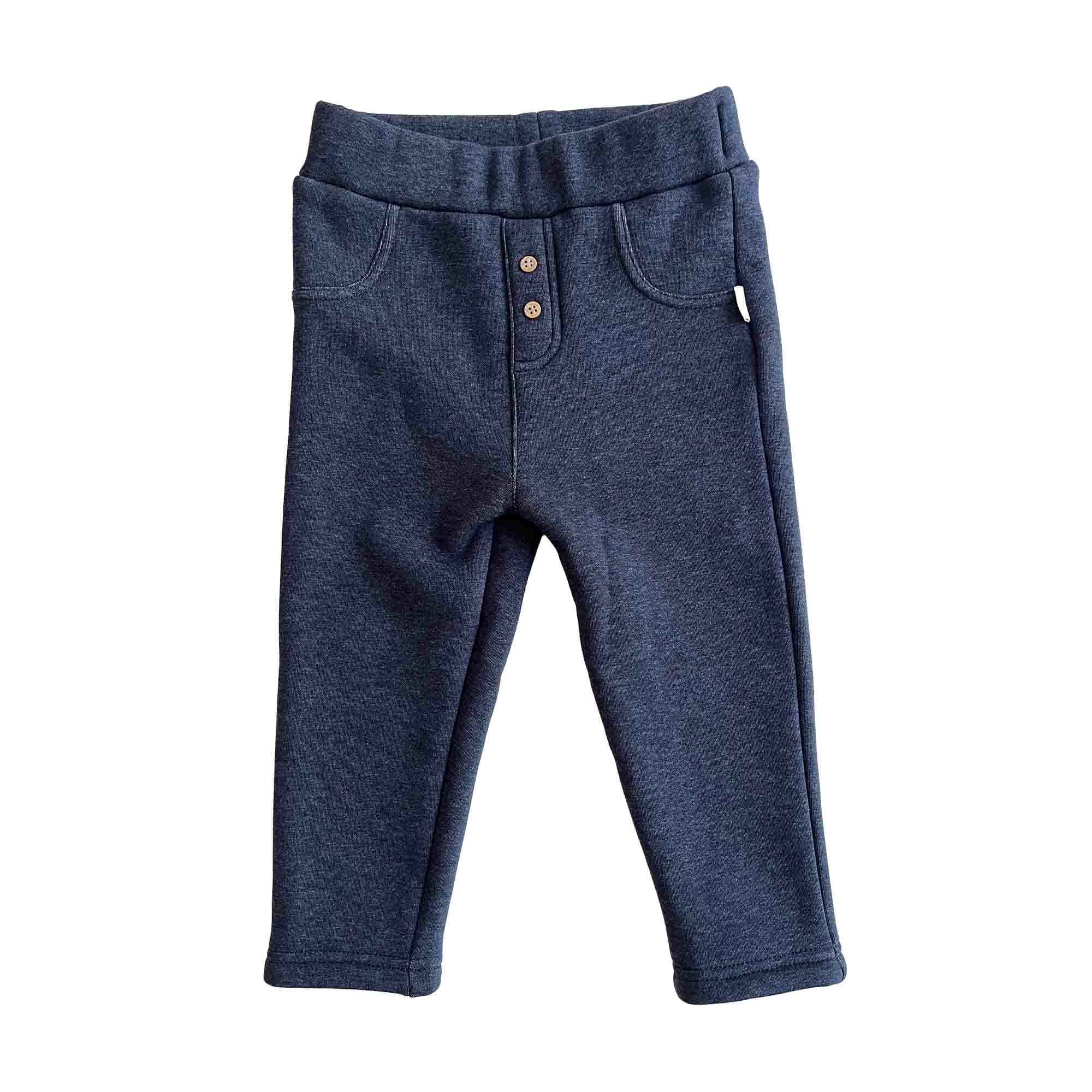 Thermoleggings, LITTLE ONE, Blau – Besonderheit: aus 32% Baumwolle
