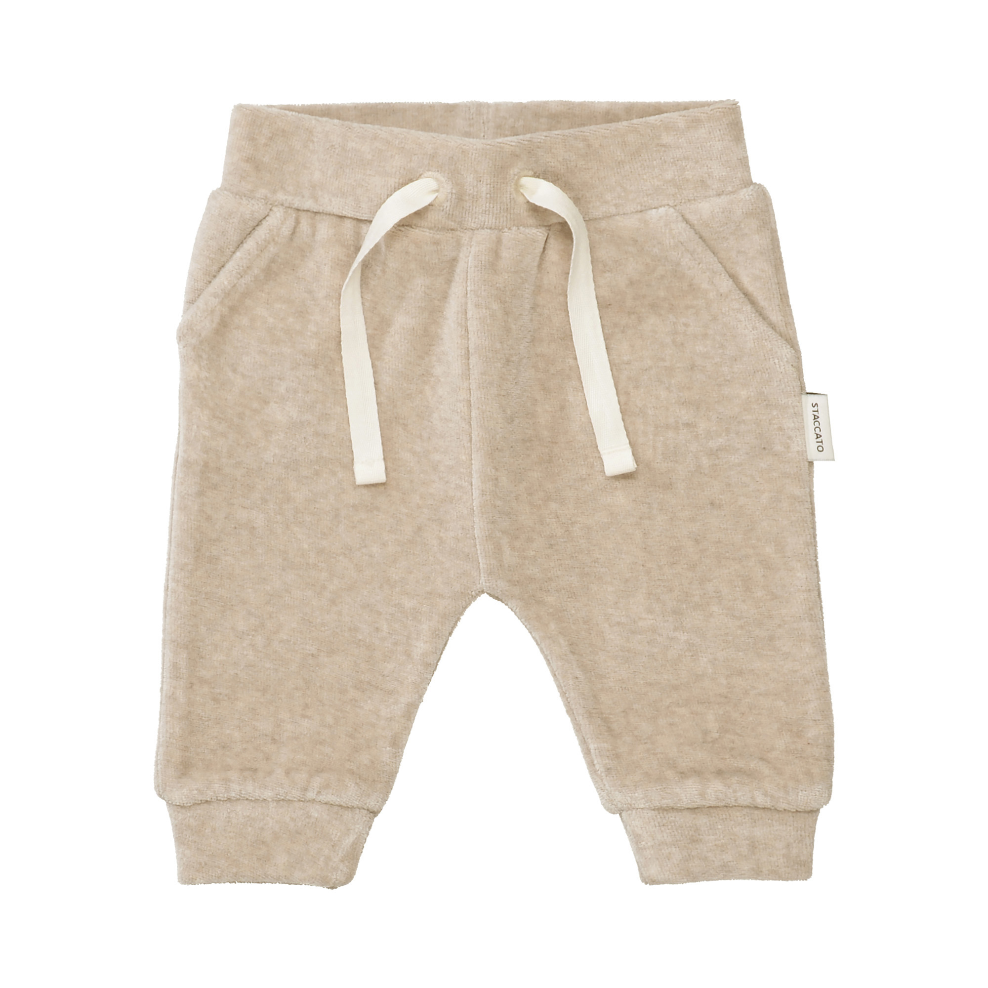 Lange Hosen, STACCATO, Beige – Besonderheit: 100% Baumwolle