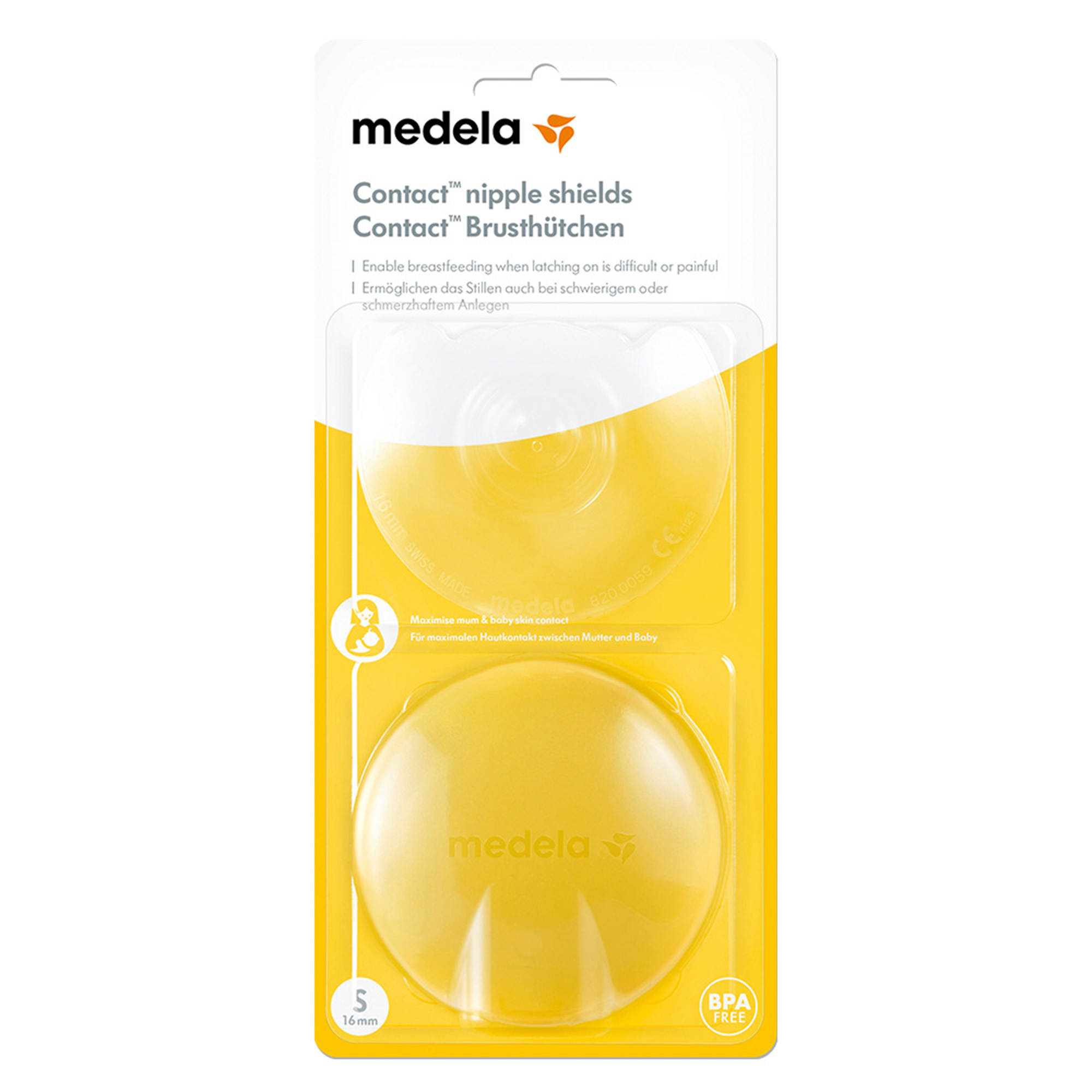 Stillhütchen, medela, Transparent – Produktansicht