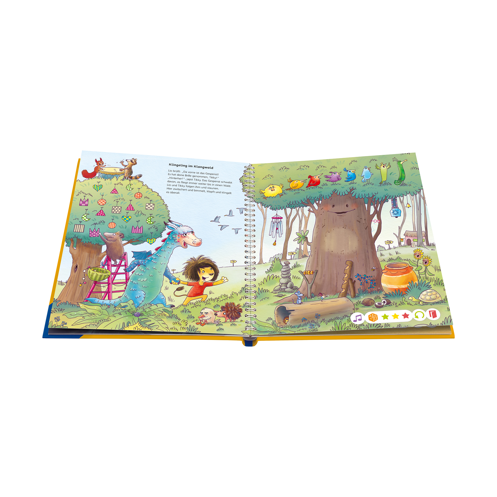 Kinderbücher, Tiptoi, Orange – Produktansicht