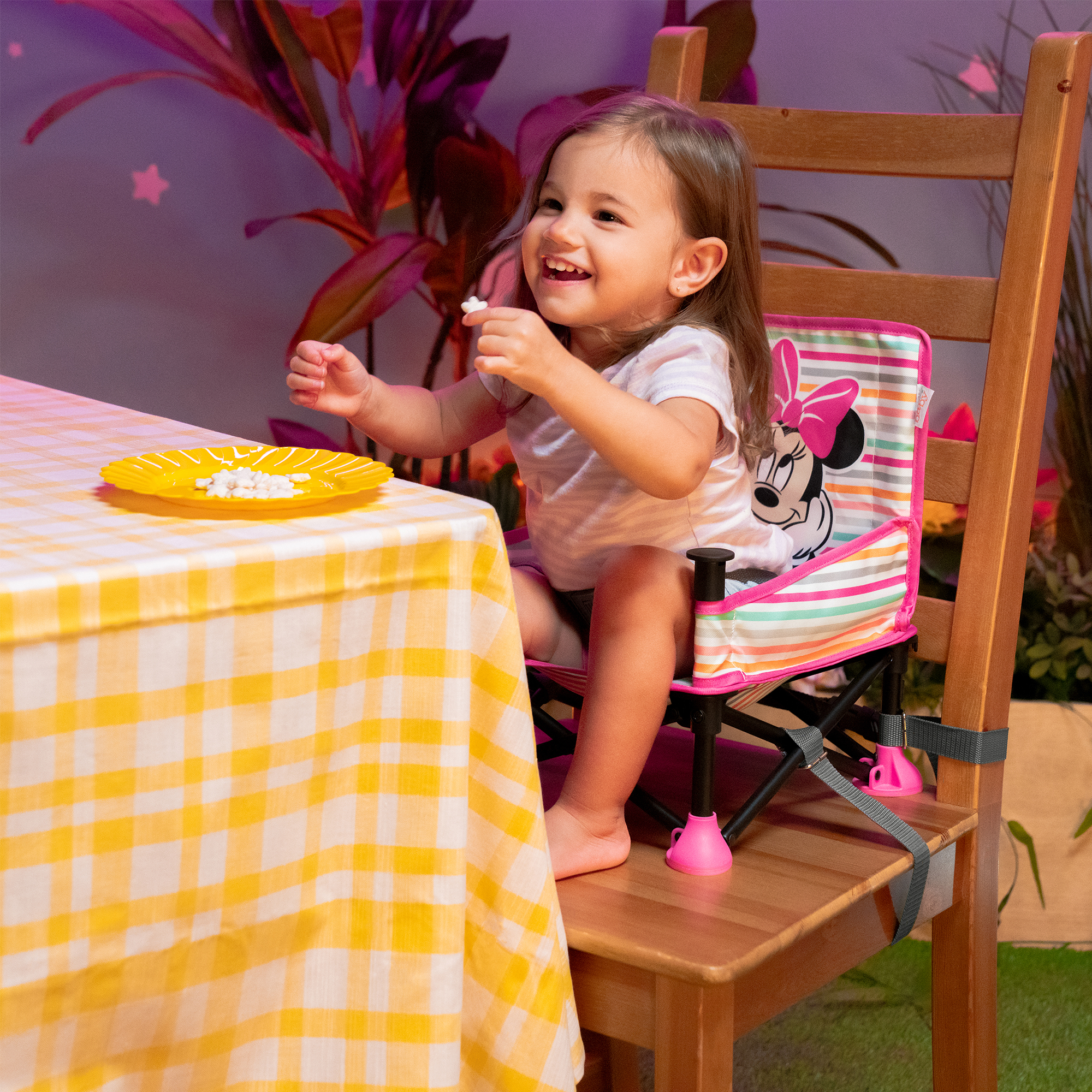 Reisehochstühle, BrightStarts, Pink – Produktansicht