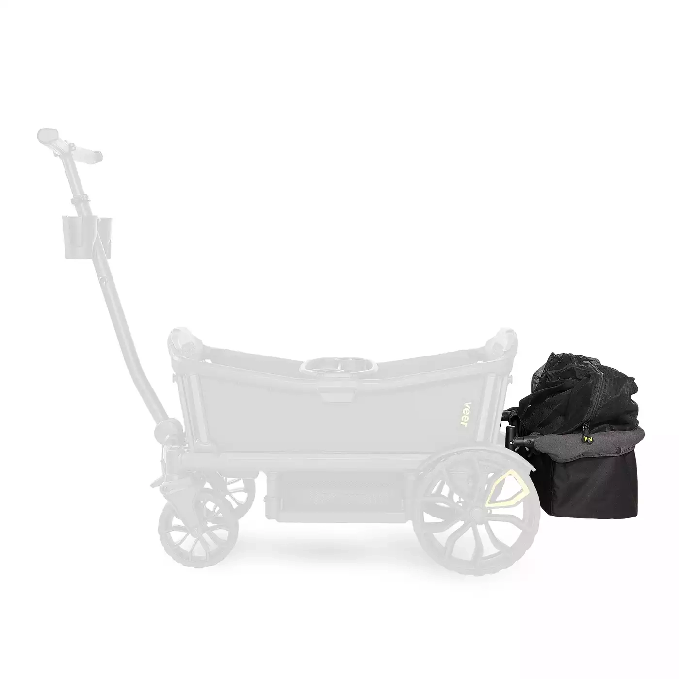 Bollerwagen, VEER, Schwarz – Besonderheit: passend zum Veer Cruiser Bollerwagen