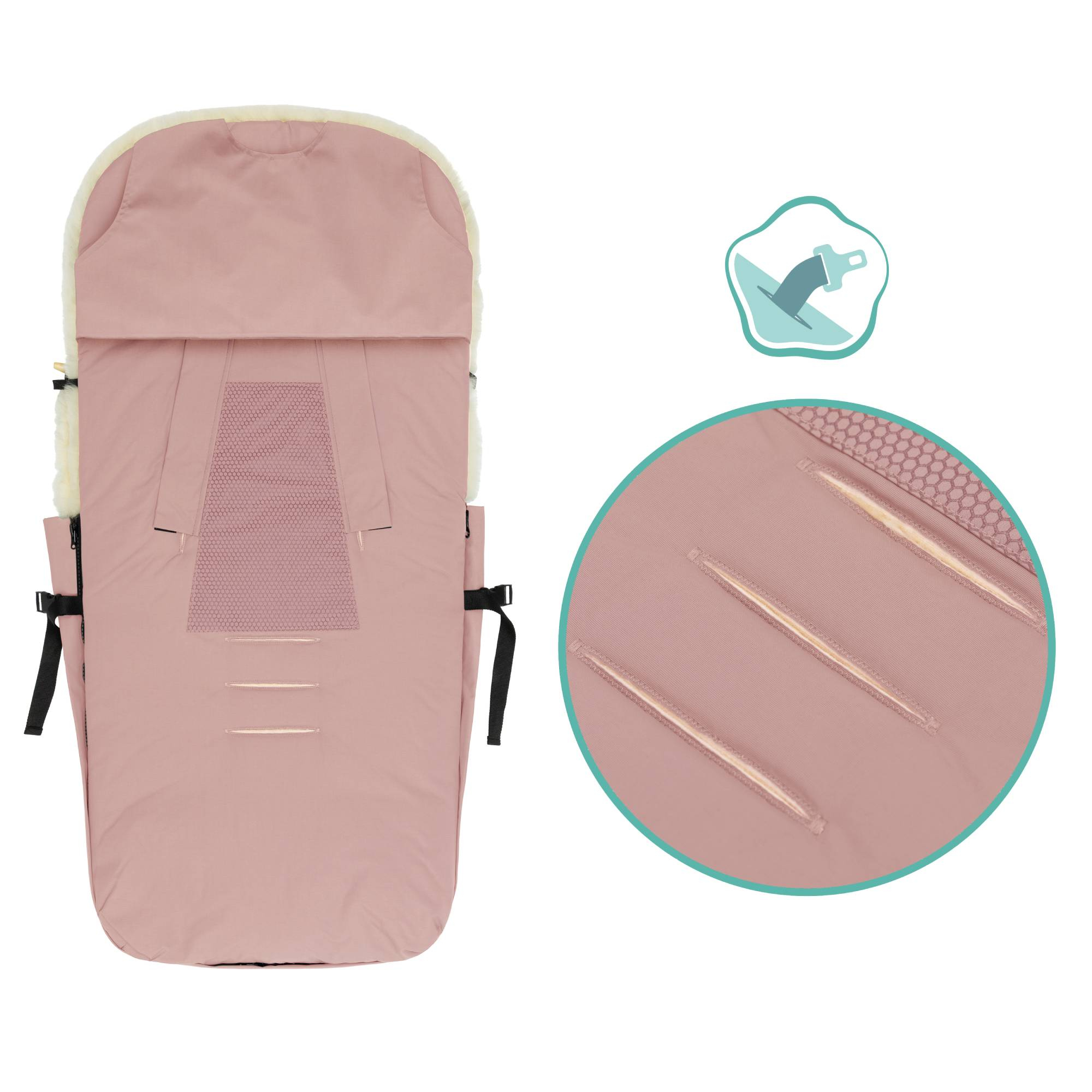 Fußsäcke & Decken, LITTLE ONE, Pink – Produktansicht