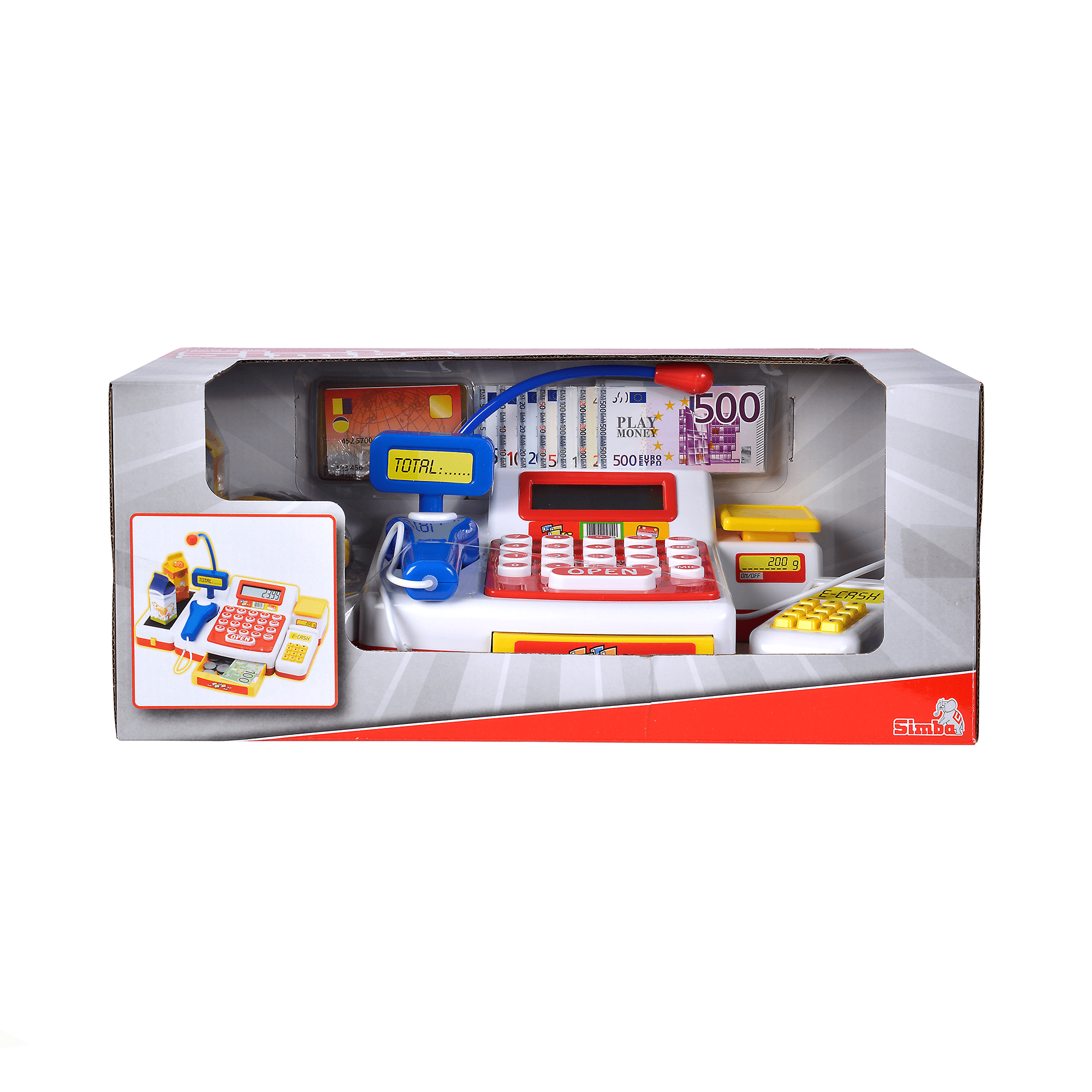 Kaufladen, Simba, Rot – Produktansicht