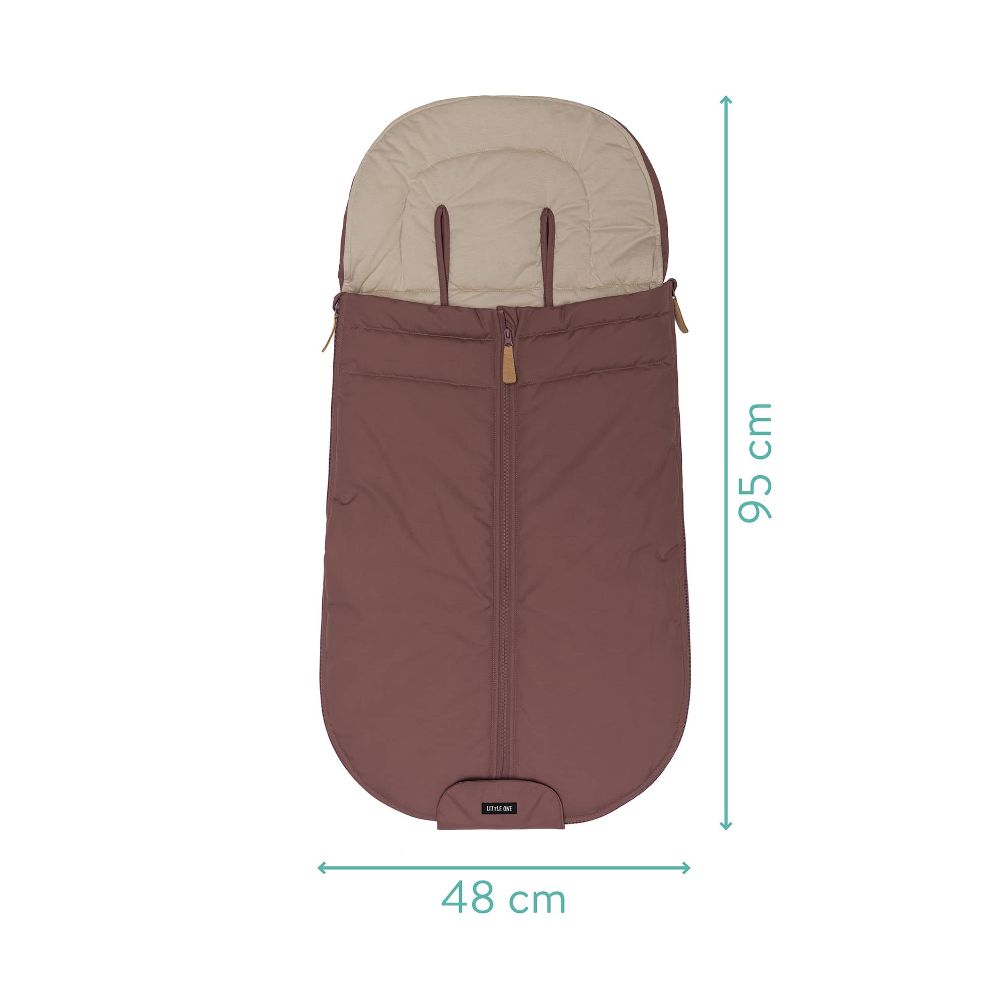 Sommerfußsäcke, LITTLE ONE, Pink – Produktansicht