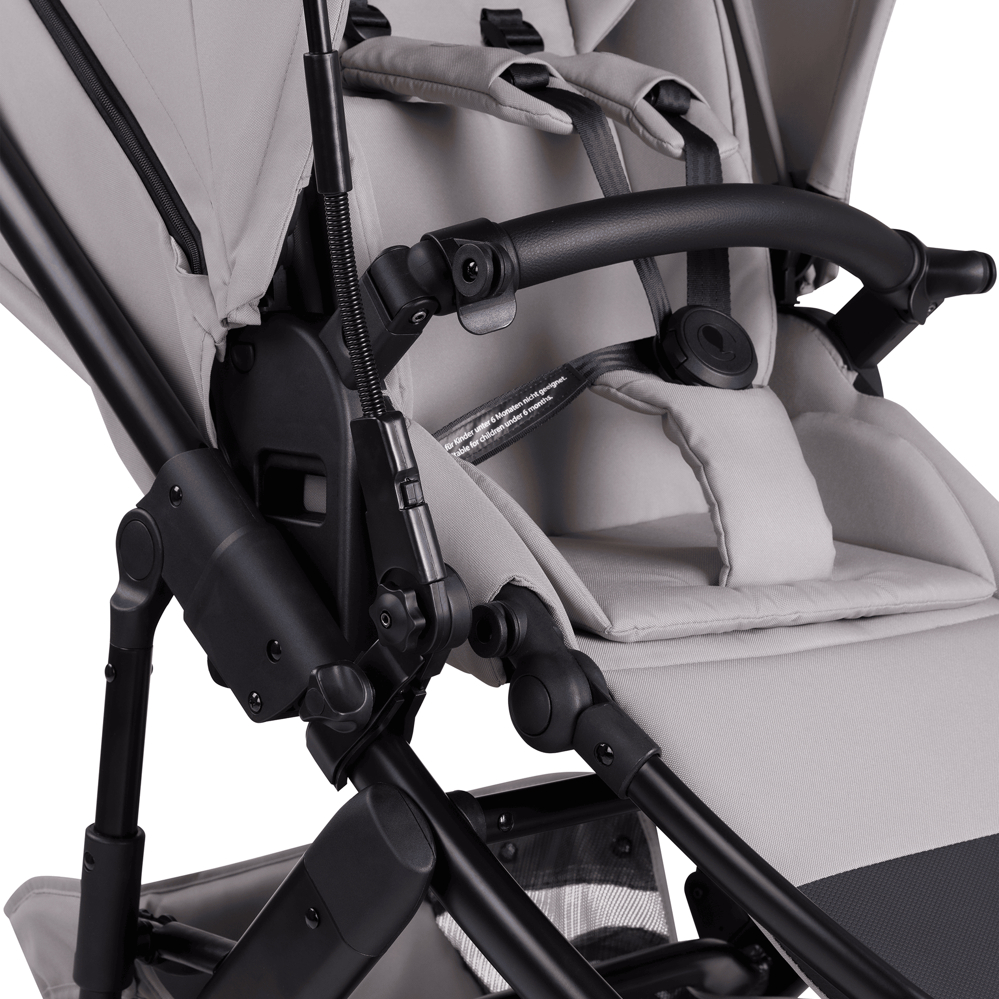 Sonnen- & Insektenschutz Kinderwagen, ABC DESIGN, Schwarz – Produktansicht
