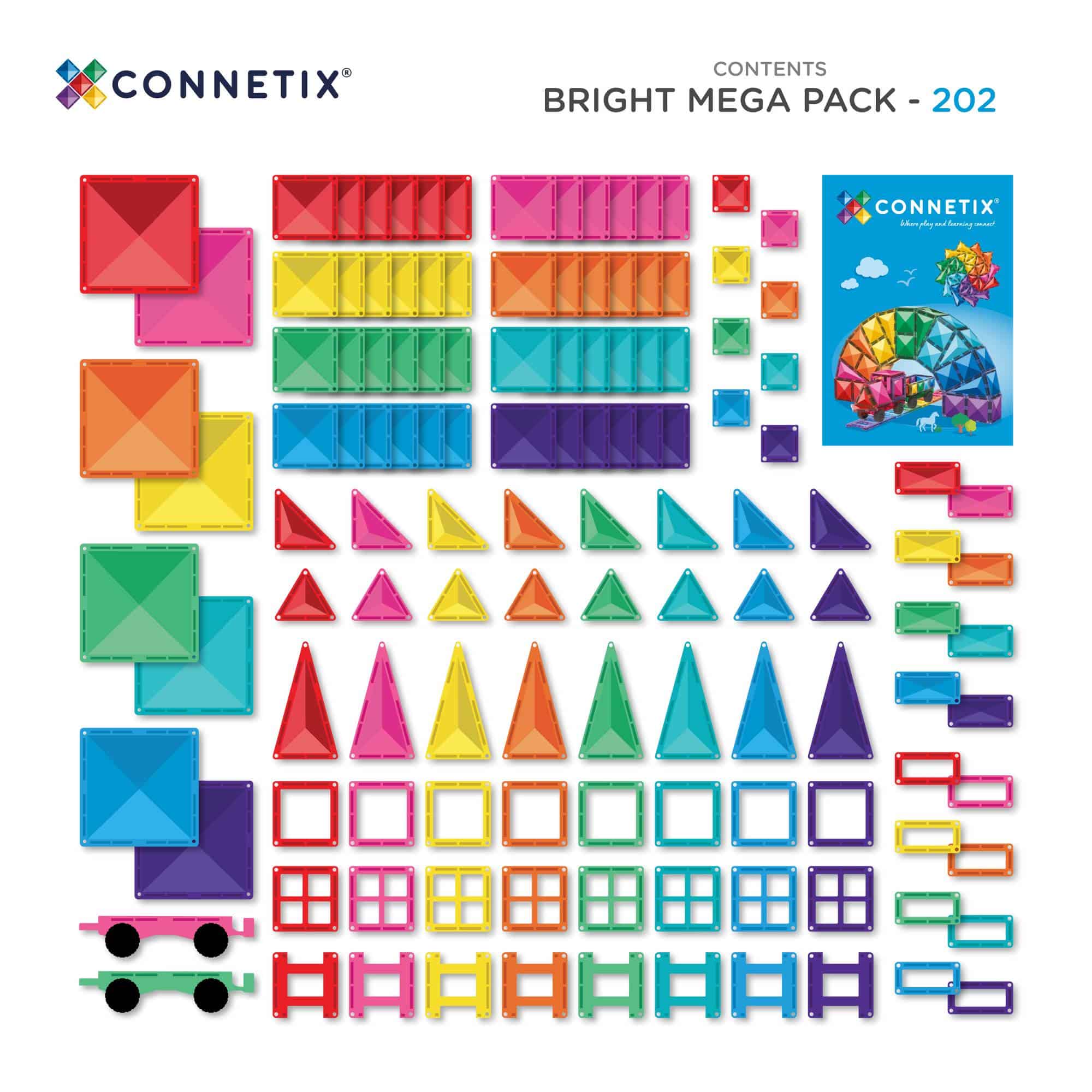 Bausteine, Connetix, Blau – Produktansicht